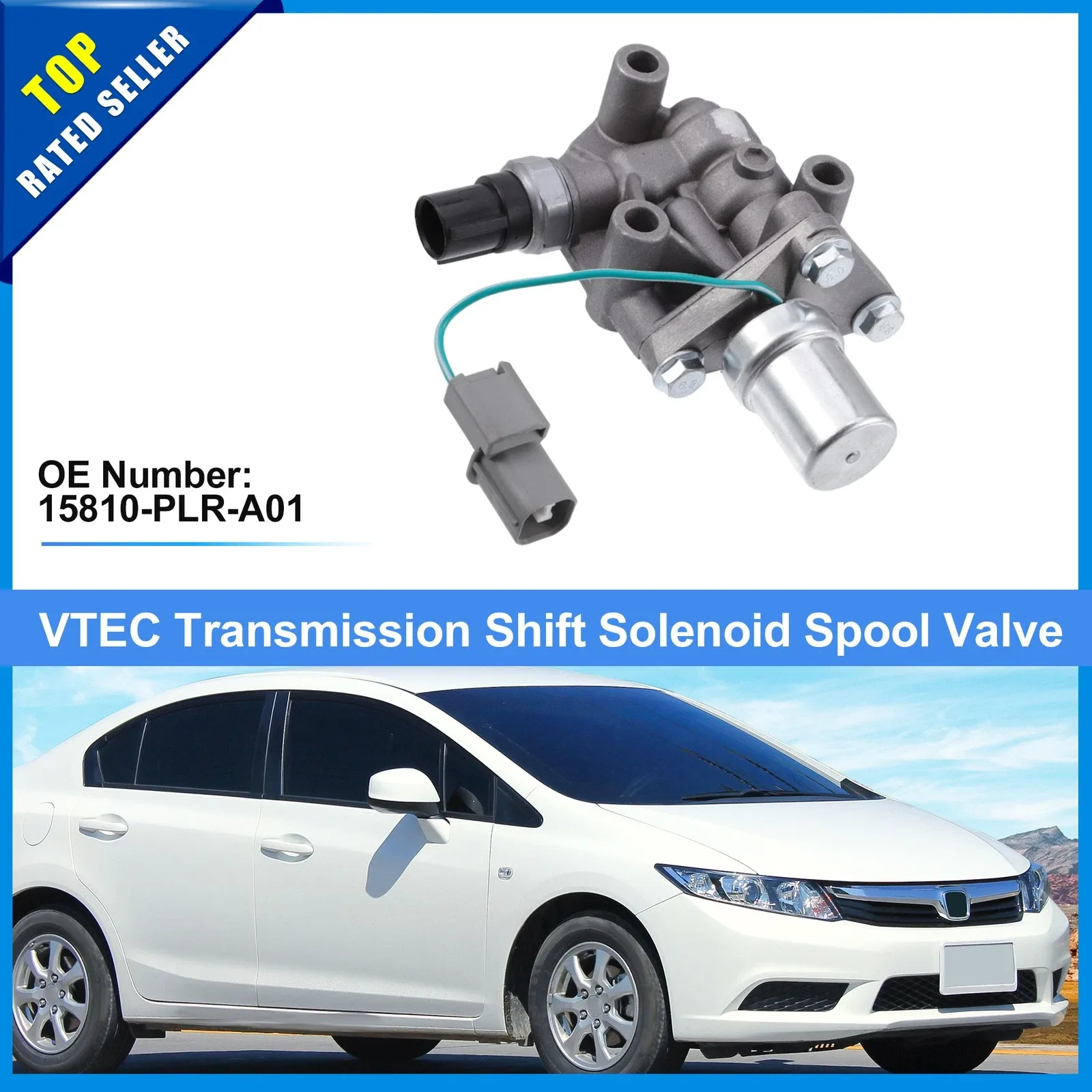 2001-2005 Honda Civic & Acura EL 1.7L Transmission Shift Solenoid Spool Valve - X AUTOHAUX image 2