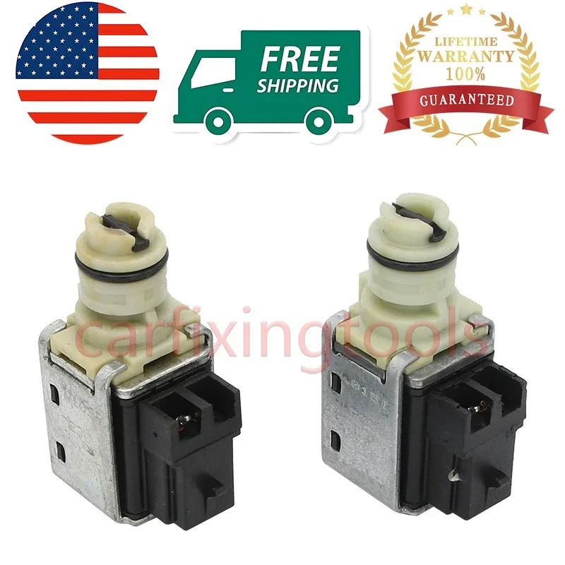 FOR 10478124 Century Mailbu Aura GM 2PCS 4T40E 4T45E Transmission Shift Solenoid