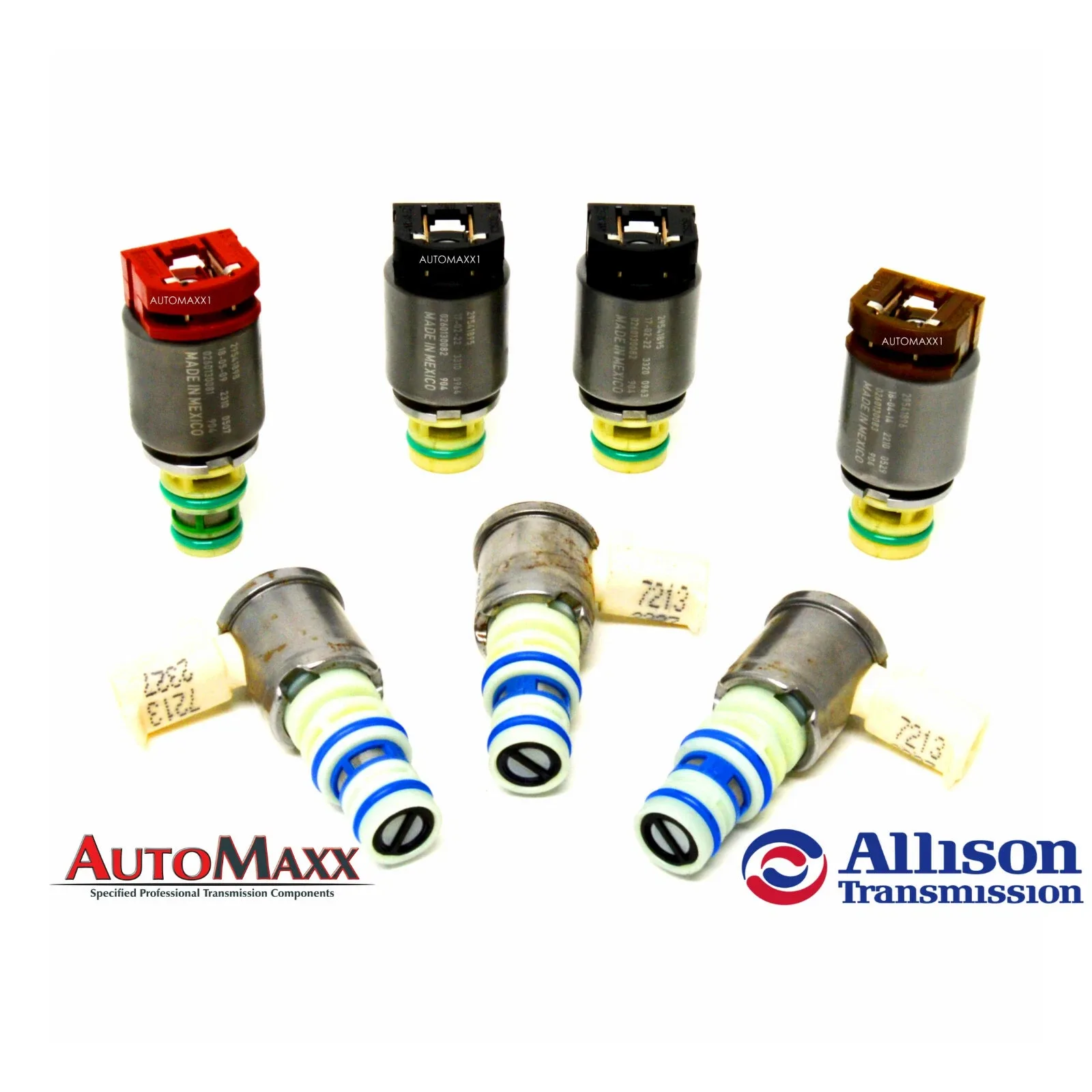 DURAMAX DIESEL SHIFT SOLENOID KIT 1000/2000 ALLISON TRANSMISSION 6 SPEED 2010-UP image 2