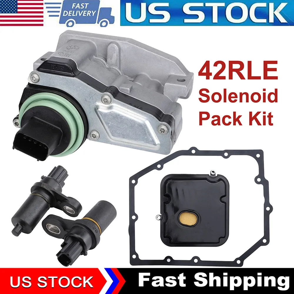 Transmission Shift Solenoid Block Pack Kit 42RLE Fits Chrysler Dodge Liberty