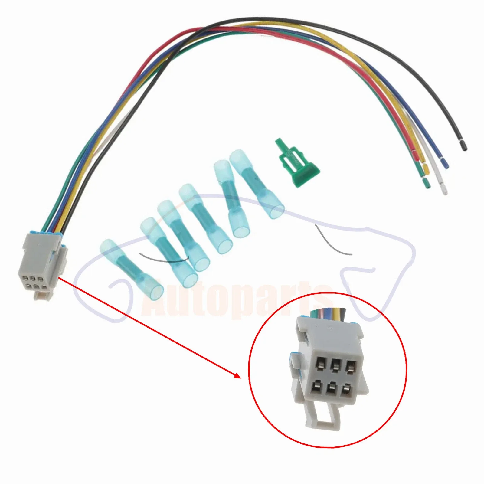 2002-2008 Chevrolet Trailblazer Shift Interlock Solenoid Connector - New image 2