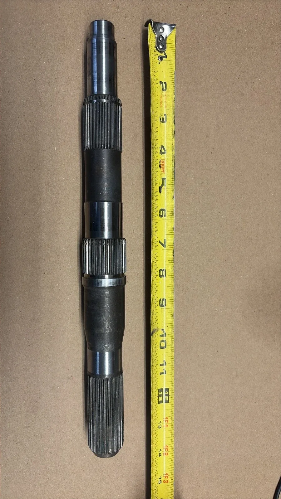 4L60E 4X4 Output Shaft 13 1/4 Inch Long No Governor Gear 1992-Up image 3