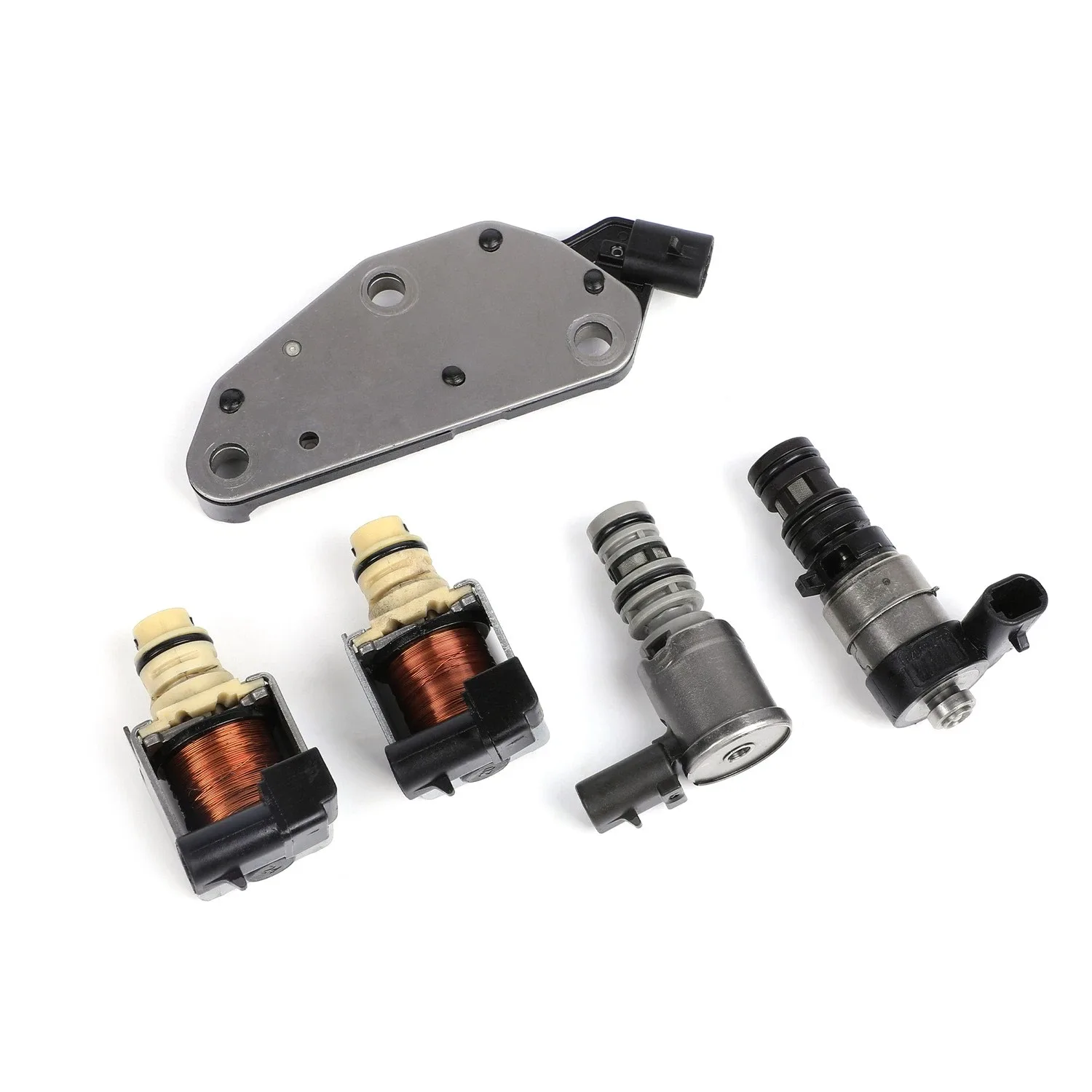 Transmission Solenoid Kit 2Shift TCC EPC for 03-11 Chevrolet Buick Pontiac 4T65E image 3