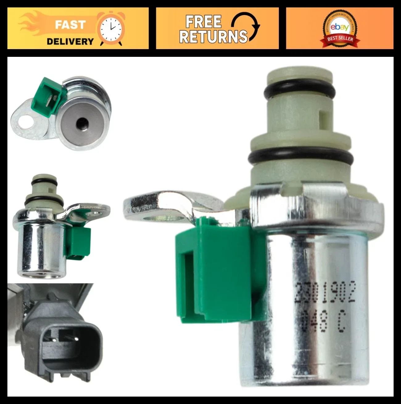 Transmission Shift Solenoid TFA86503 for Ford Focus (2000-2011) & Transit Connect (2010-2013)
