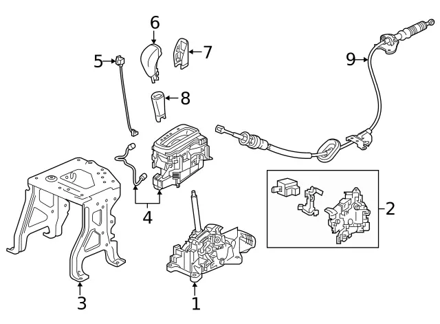 Genuine Honda Shift Interlock Solenoid 54028-TG7-A81 image 3