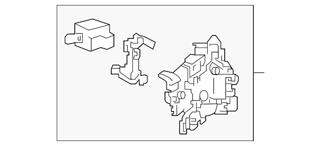Genuine Honda Shift Interlock Solenoid 54028-TG7-A81