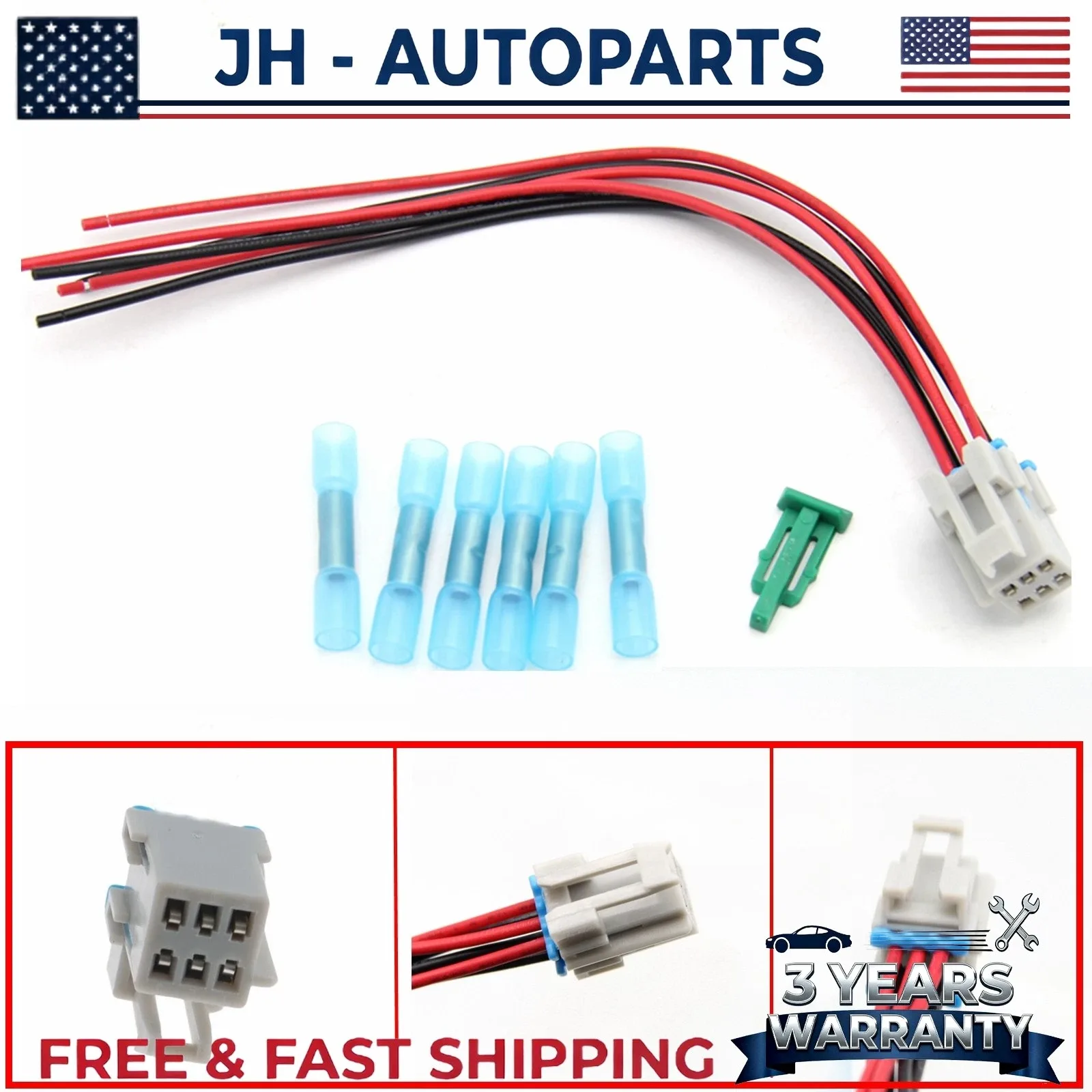 Fits For 2002-2008 Chevy Trailblazer Shift Interlock Solenoid Connector New US