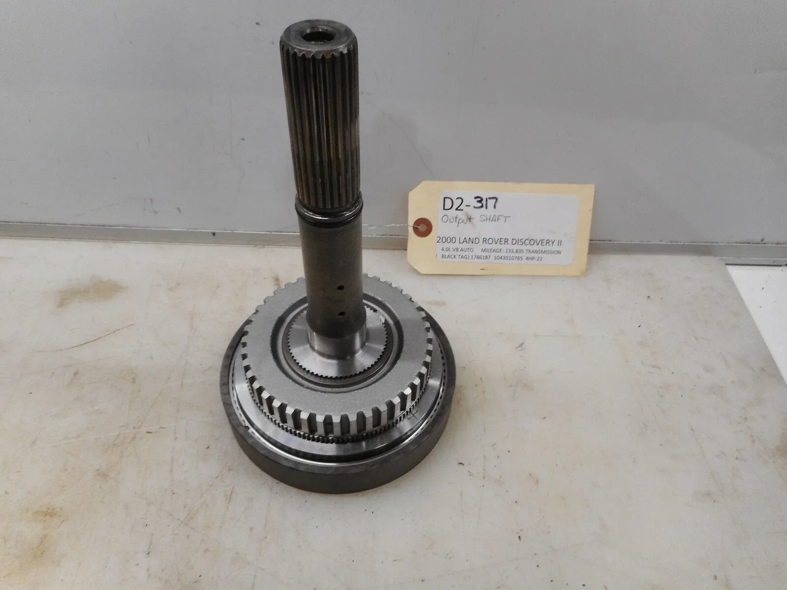2000 LAND ROVER DISCOVERY II 3 OUTPUT SHAFT image 2