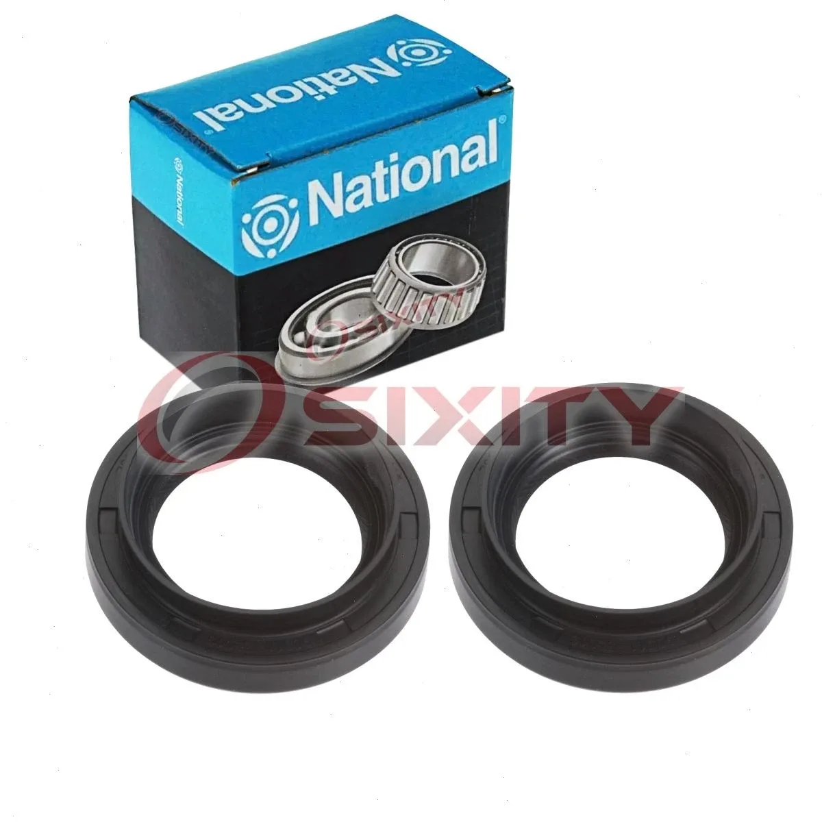 2 pc National Transmission Output Shaft Seals for 1983-2001 Toyota Camry oj