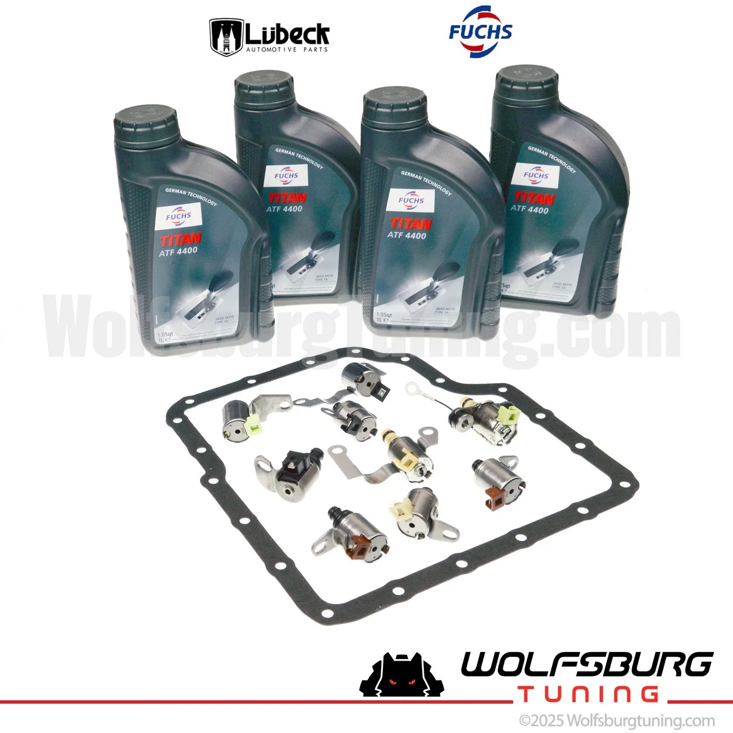 VW MK4 GTI Jetta TDI 1.9 Transmission Solenoid Set Tiptronic 5 speed Auto 02-05