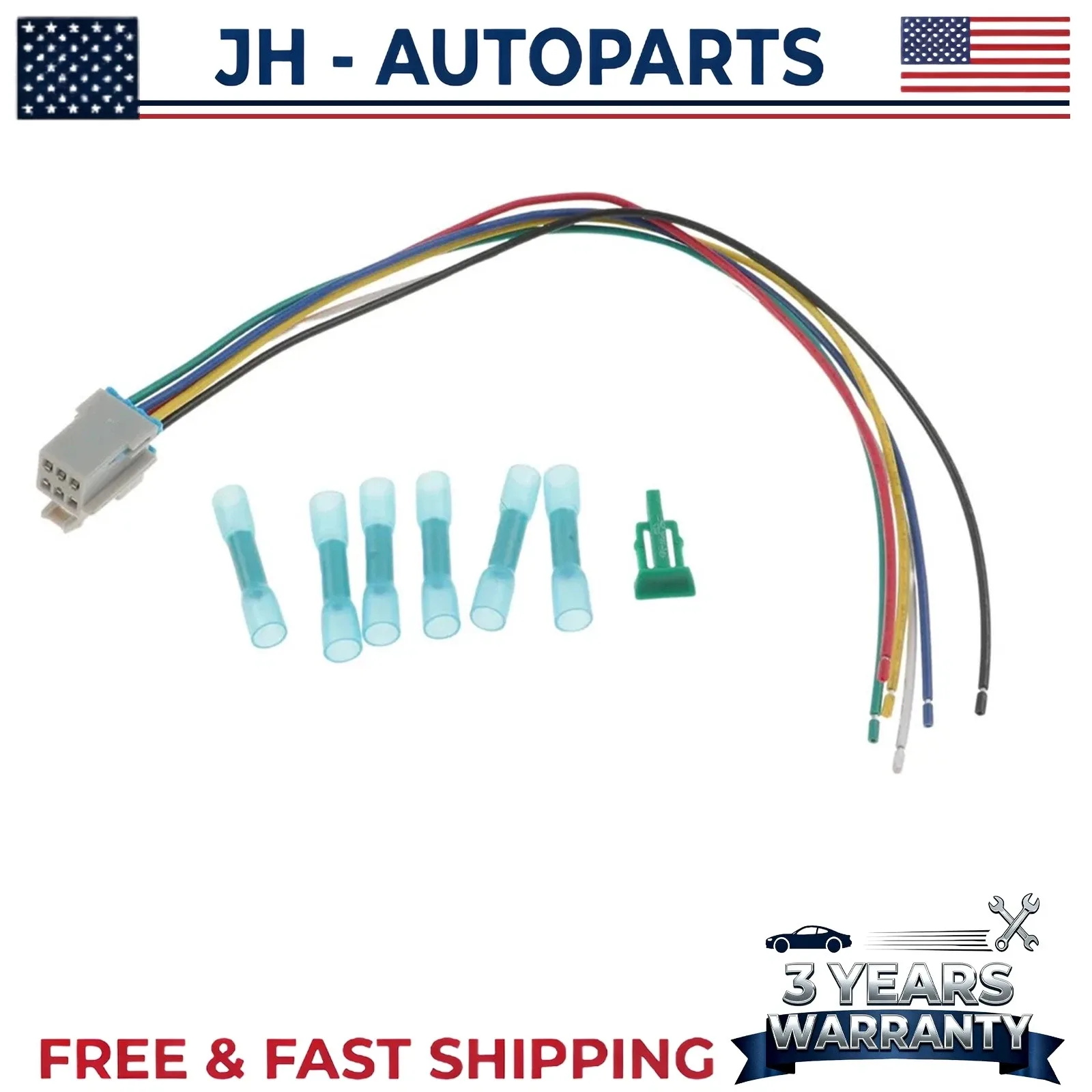 Fits For 2002-2008 GMC Envoy Shift Interlock Solenoid Connector New USA image 2