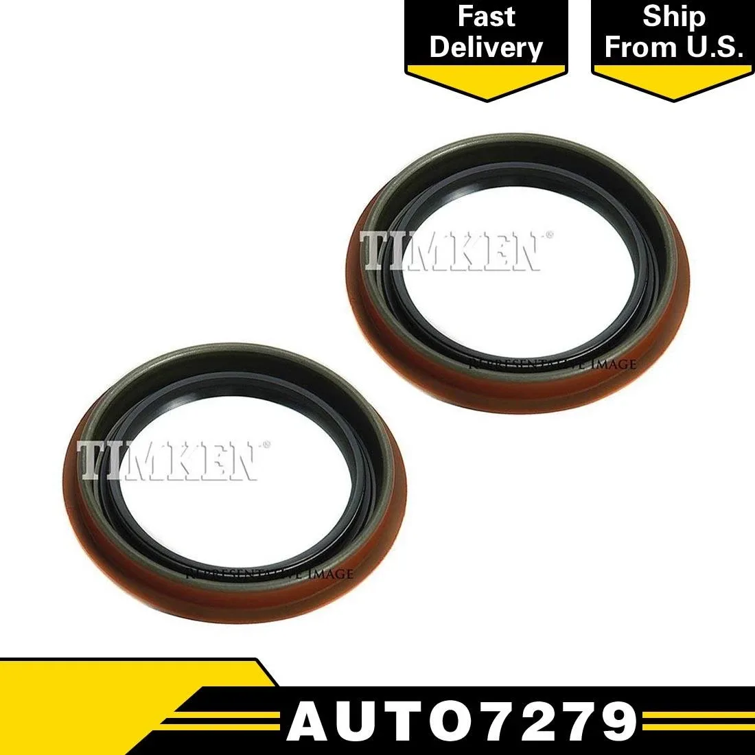 Timken 2PCS Automatic Transmission Output Shaft Seal For Dodge 400