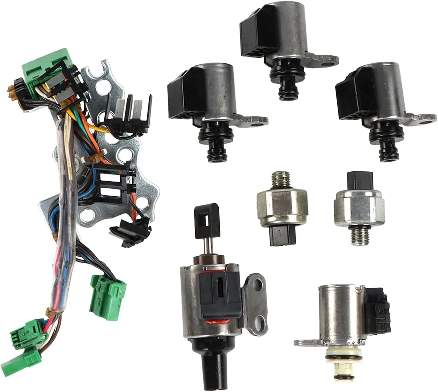 CVT JF011E/RE0F10A/F1CJA Valve Body Solenoid Kit For 07+ Nissan 33446-JF011 2.5L