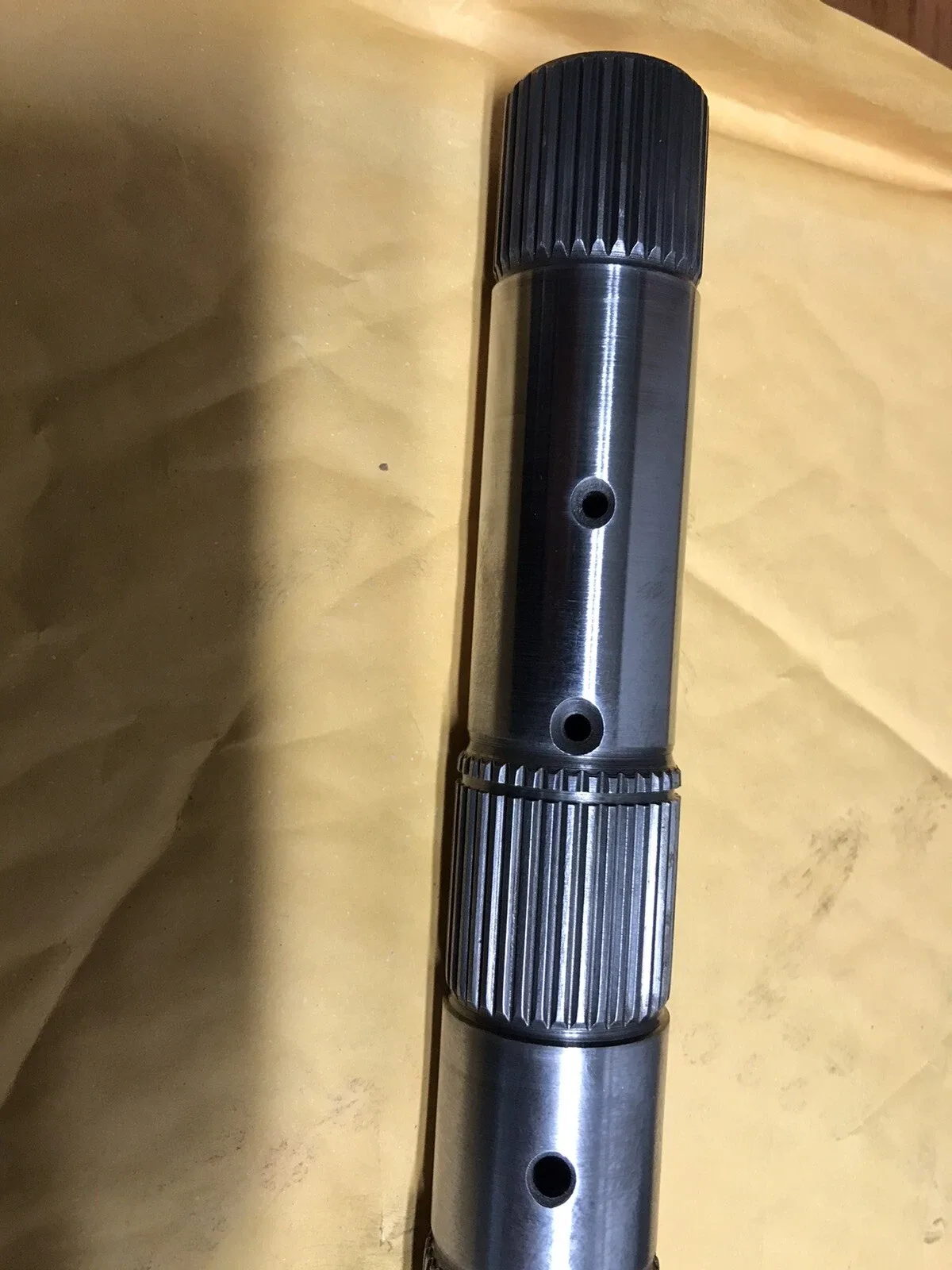 Ford C4 Trans 4X4 Output Shaft 12-1/8” Total LG. With 28 X 2-1/8" LG  New Spline image 3