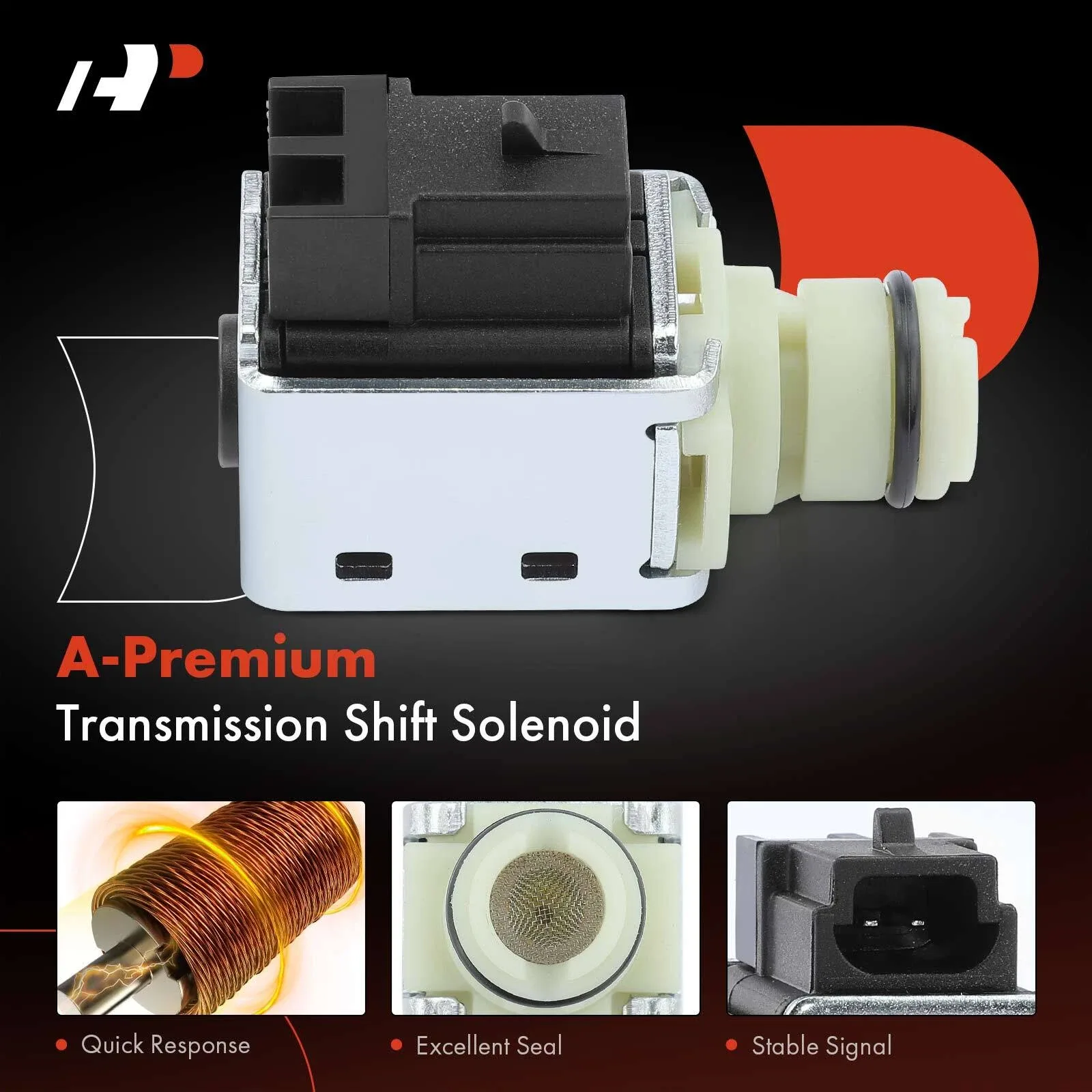 1993-2014 A-Premium A&B Shift Solenoid for 4L60-E / 4L65-E (10478120, 24230298) image 2