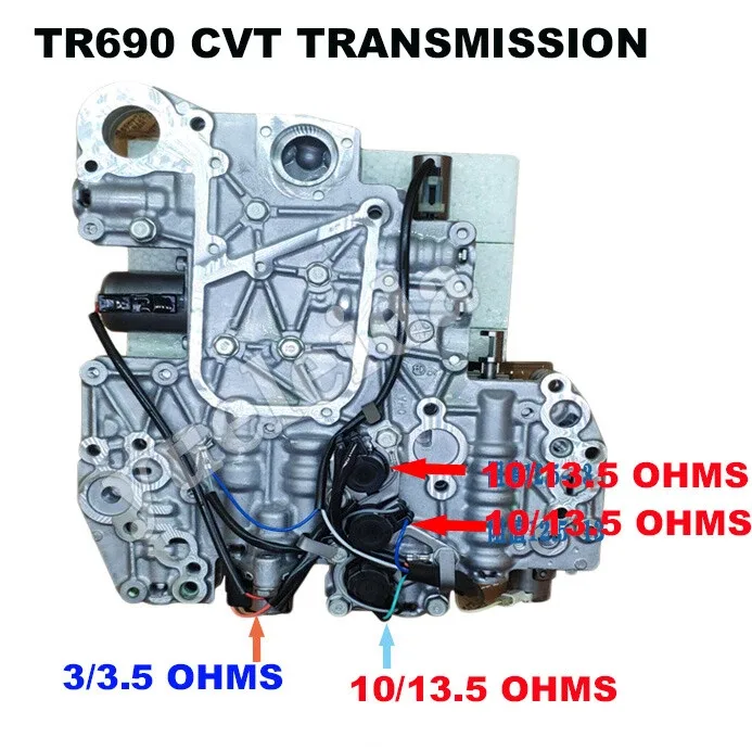 2010-2017 Subaru Lineartronic CVT Torque Converter AWD Solenoid TR580 TR690 (31825AA050) image 2