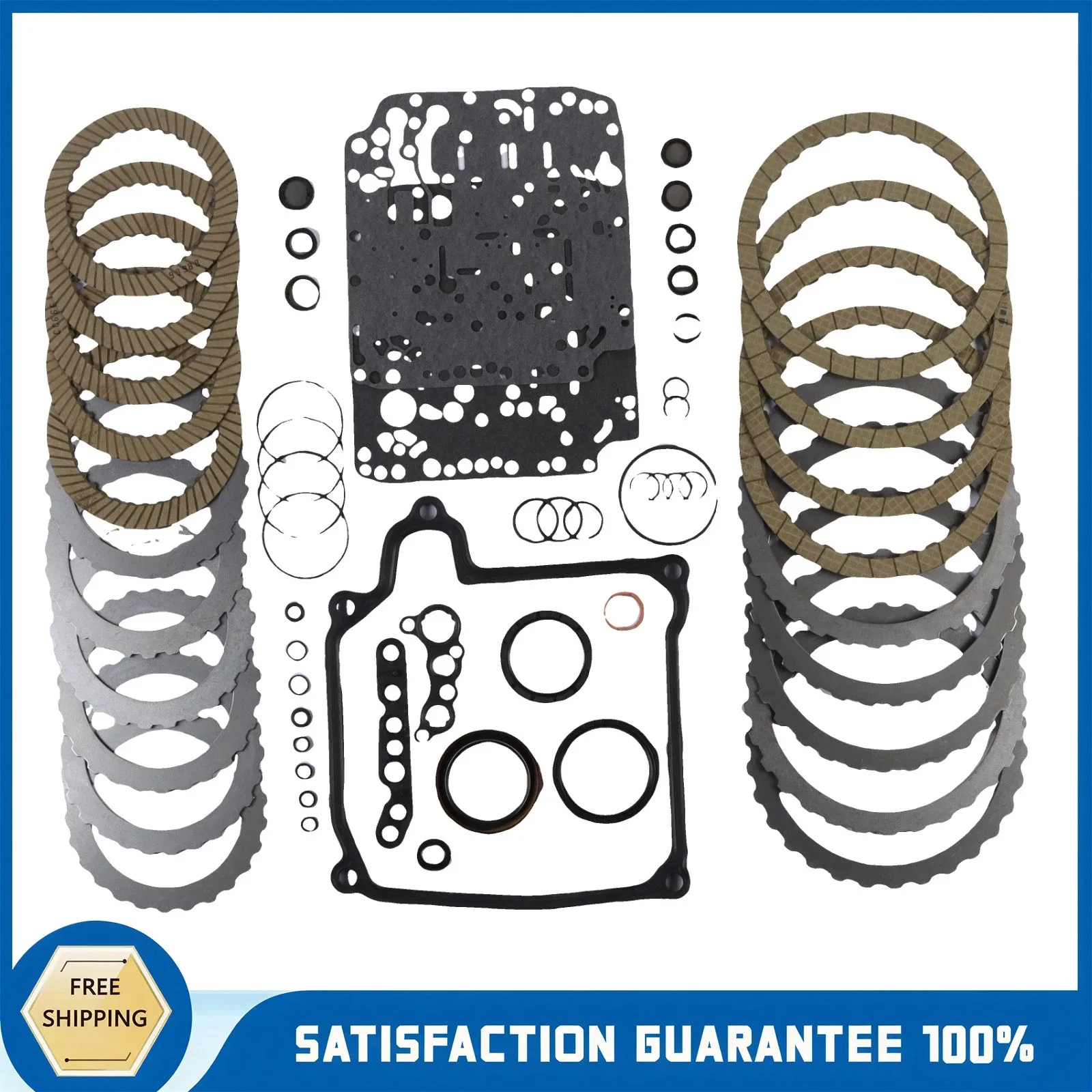 For Audi VW DQ250 DSG 02E Transmission Master Rebuild Kit Overhaul Clutch Plates