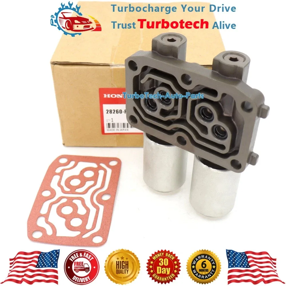OEM Transmission Dual Linear Shift Solenoid For Honda Accord CR-V Element ILX
