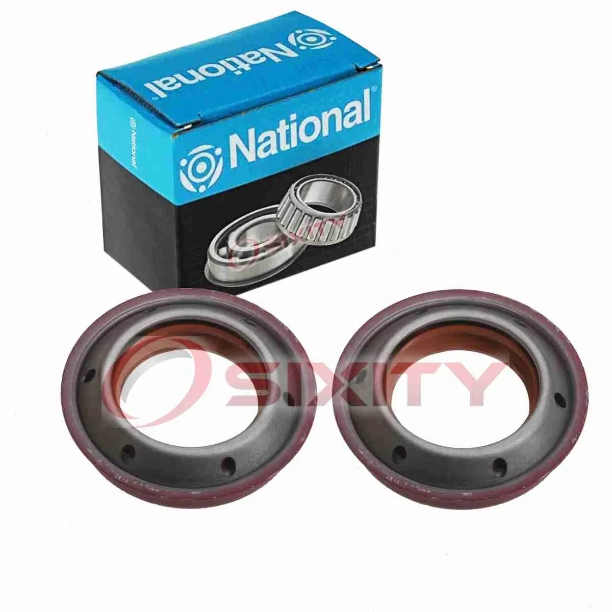 2 pc National Transmission Output Shaft Seals for 1985-1987 Oldsmobile qu