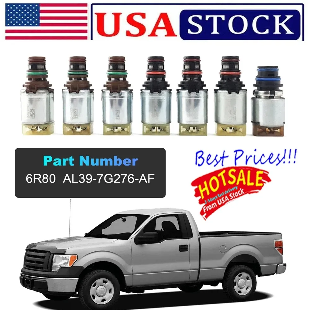 Ford F-150 Ranger 6R80 Transmission Shift Solenoid Kit AL39-7G276-AF