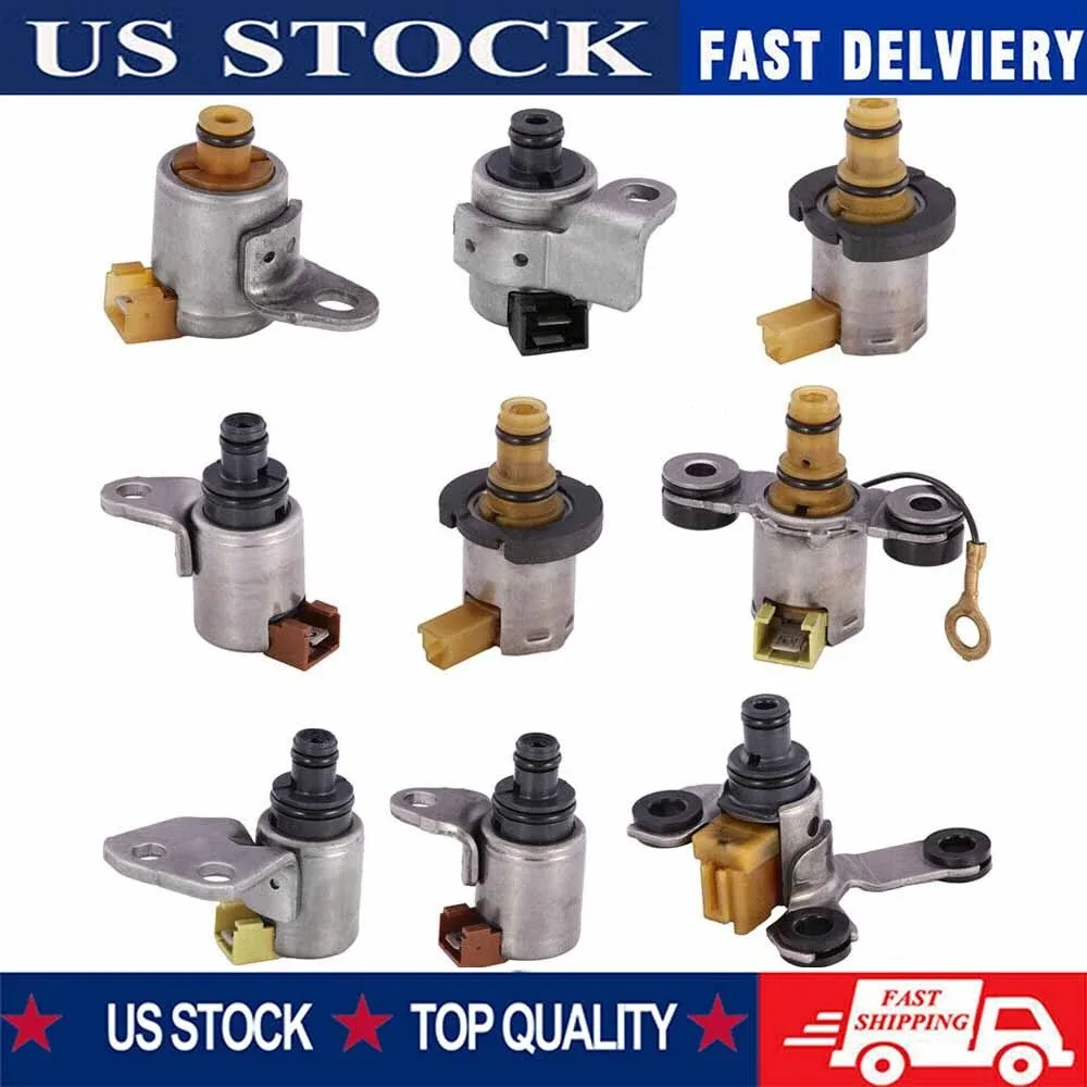 9Pcs/set JF506E 09A 5F31J Transmission Shift Solenoid Kit for Ford 2002-2005
