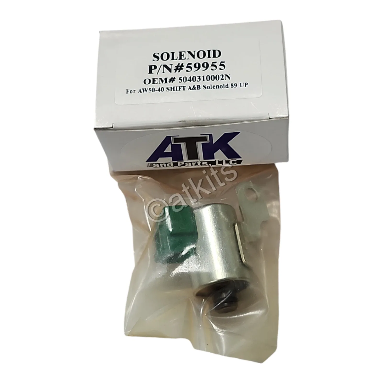 AW50-40 / AW50-42 A & B Shift Solenoid (ATK MPN 59955, OEM 5040310002N)