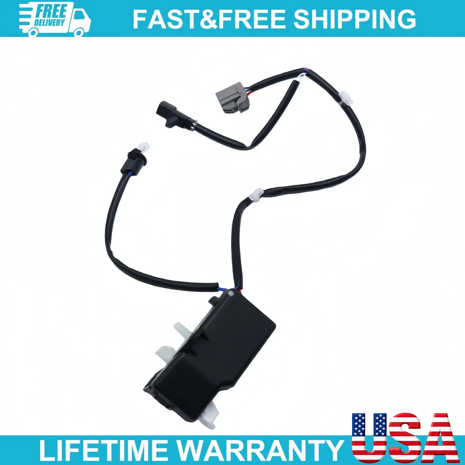New Shift Interlock Solenoid For Ford F-150 2004-14 Lincoln Mark LT 4L3Z7E096AB image 4