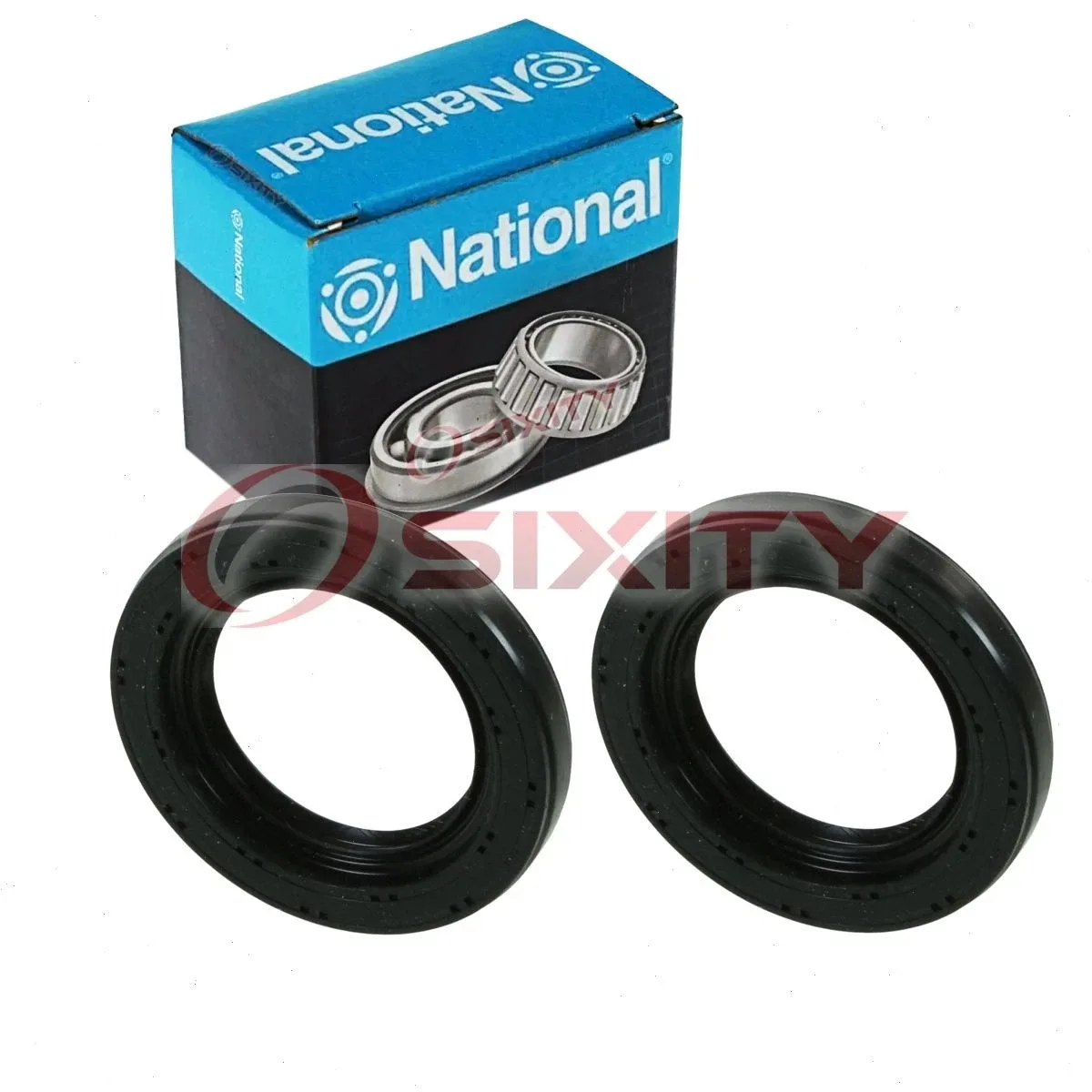 2 pc National Transmission Output Shaft Seals for 2018 Volkswagen Tiguan fn