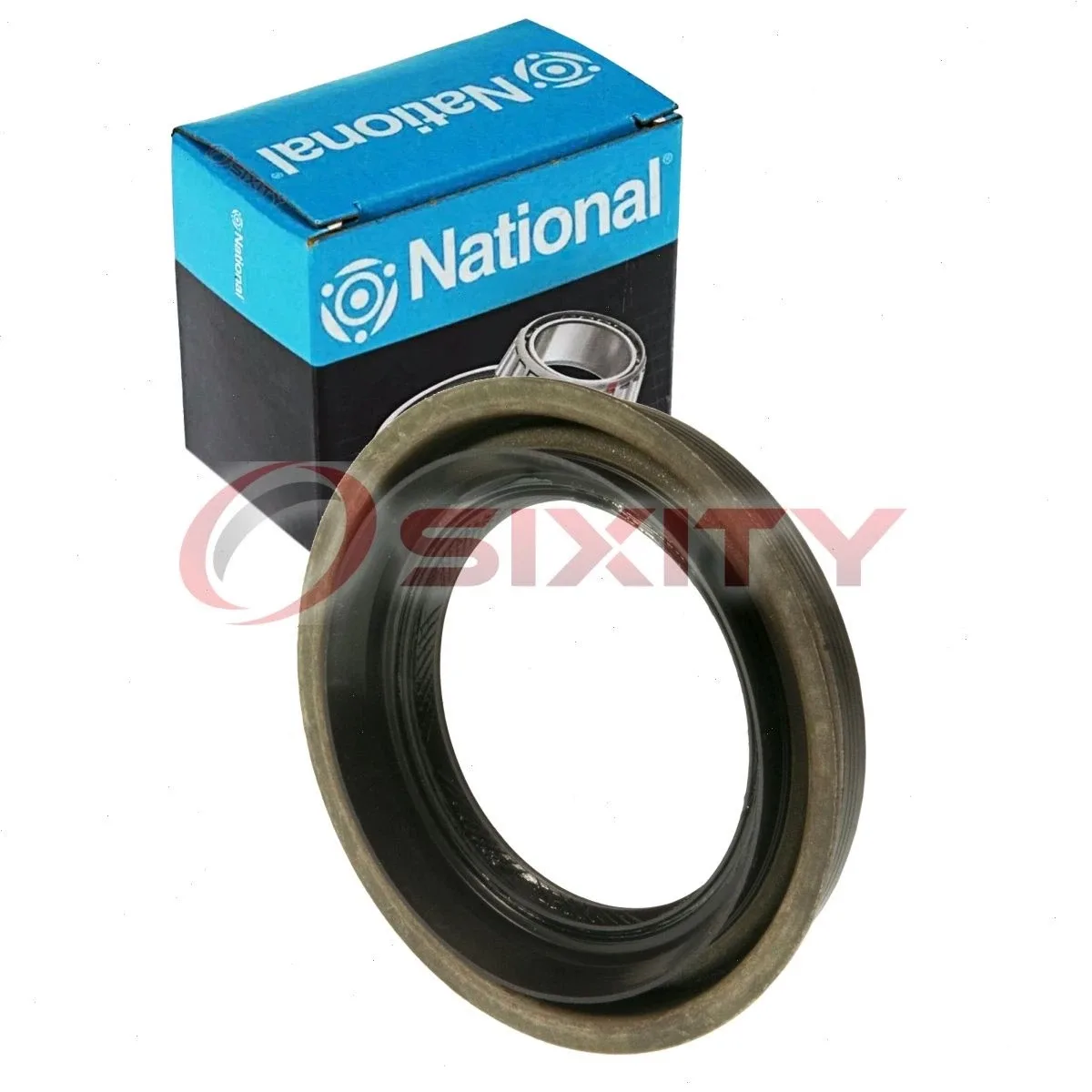 National Rear Transfer Case Output Shaft Seal for 1999-2016 Ford F-250 Super pt