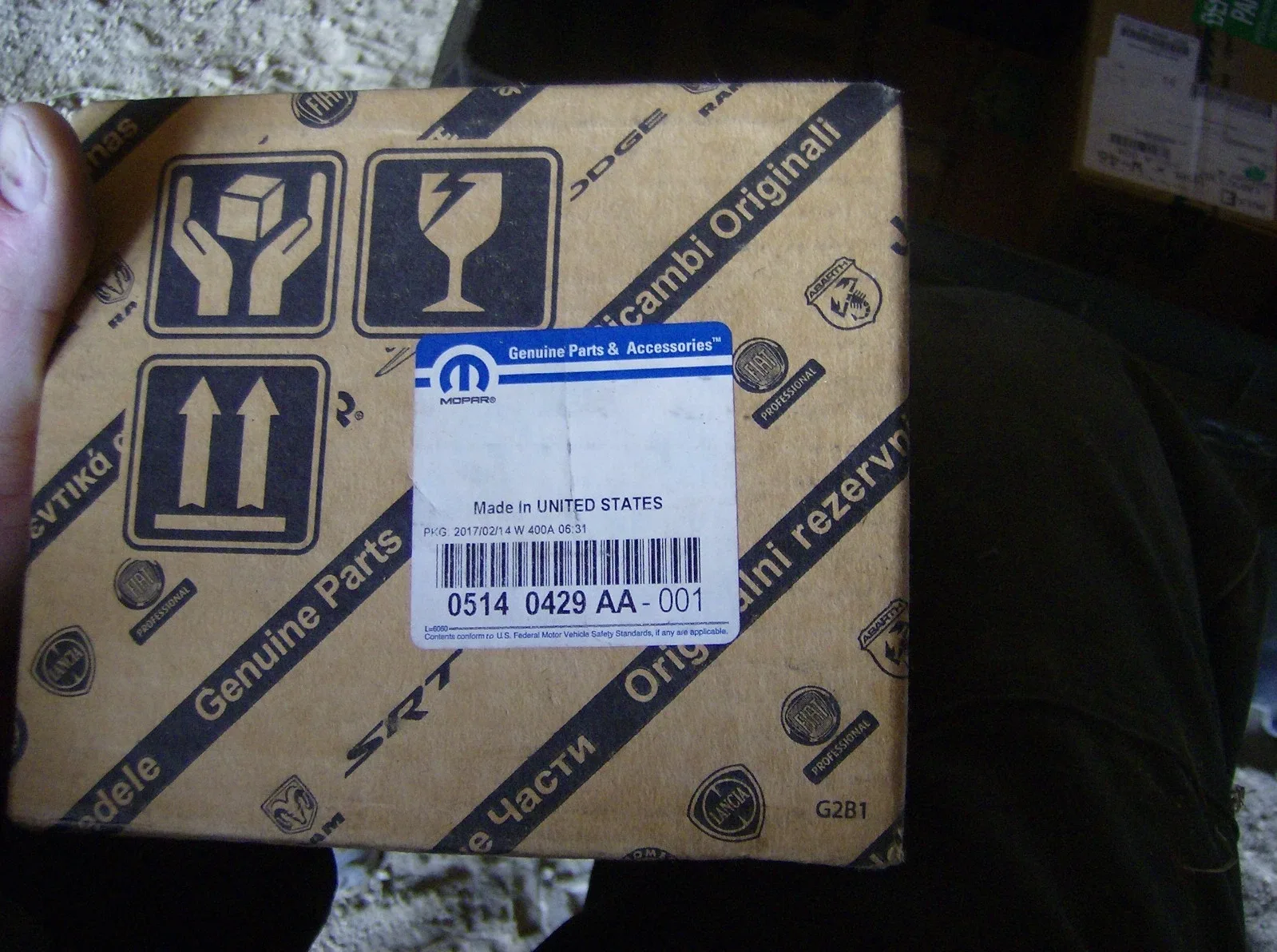GENUINE MOPAR 05140429AA TRANSMISSION SHIFT SOLENOID