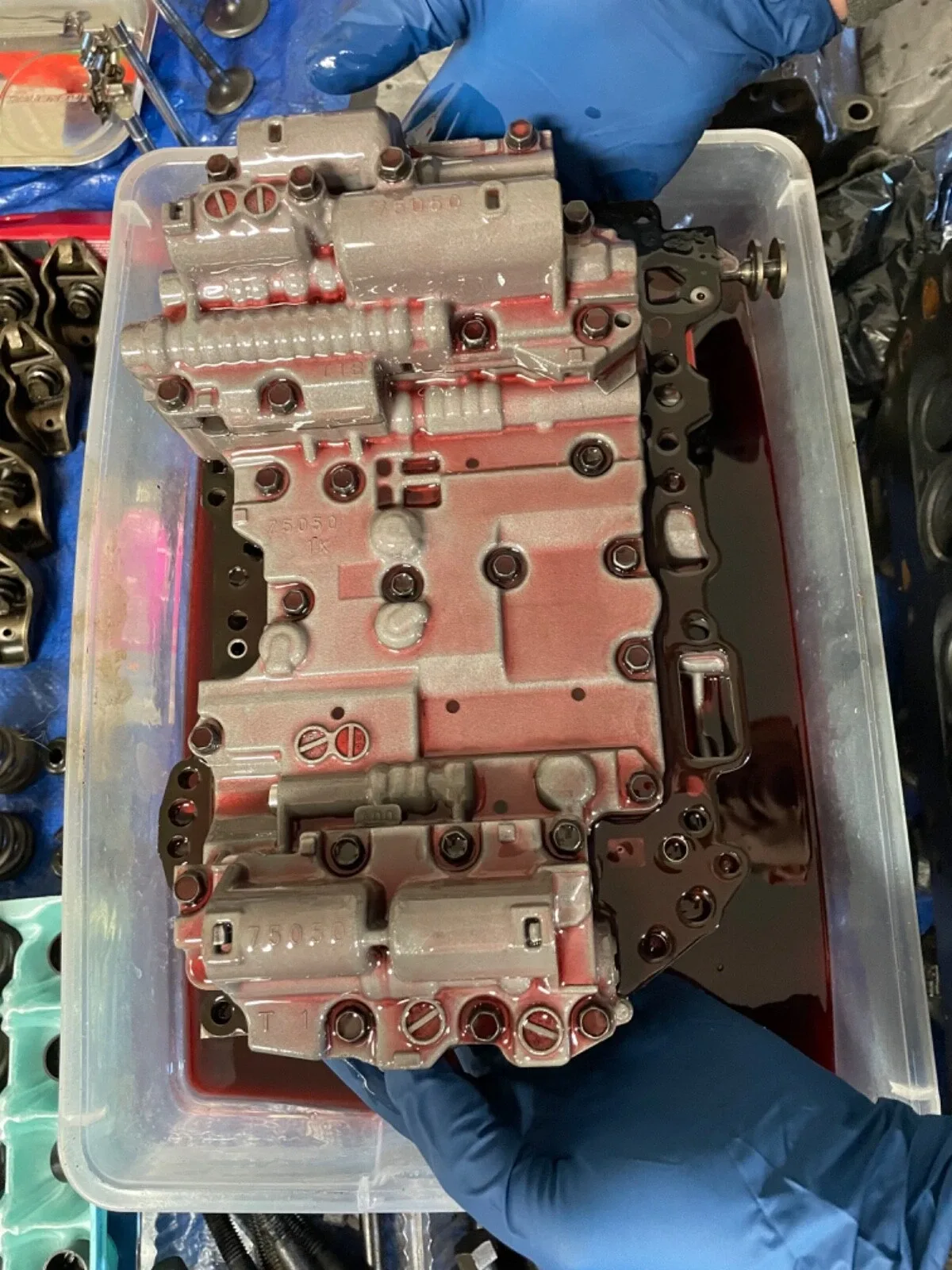 Volkswagon 09G Automatic Transmission Valve Body image 2