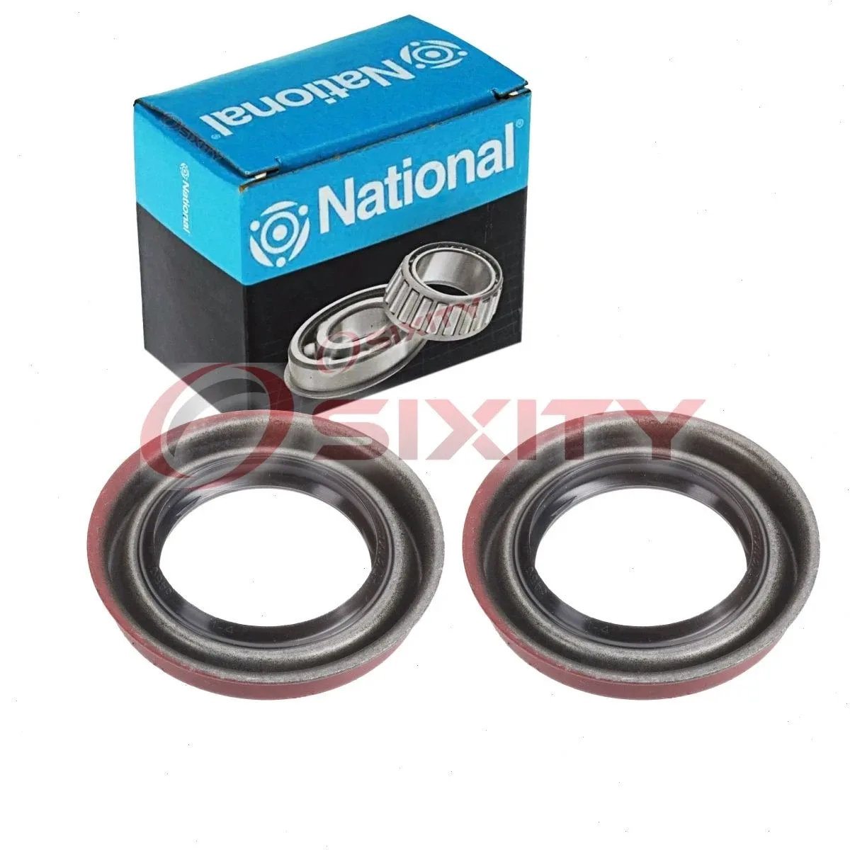 2 pc National Transmission Output Shaft Seals for 1987-1994 Dodge Shadow li