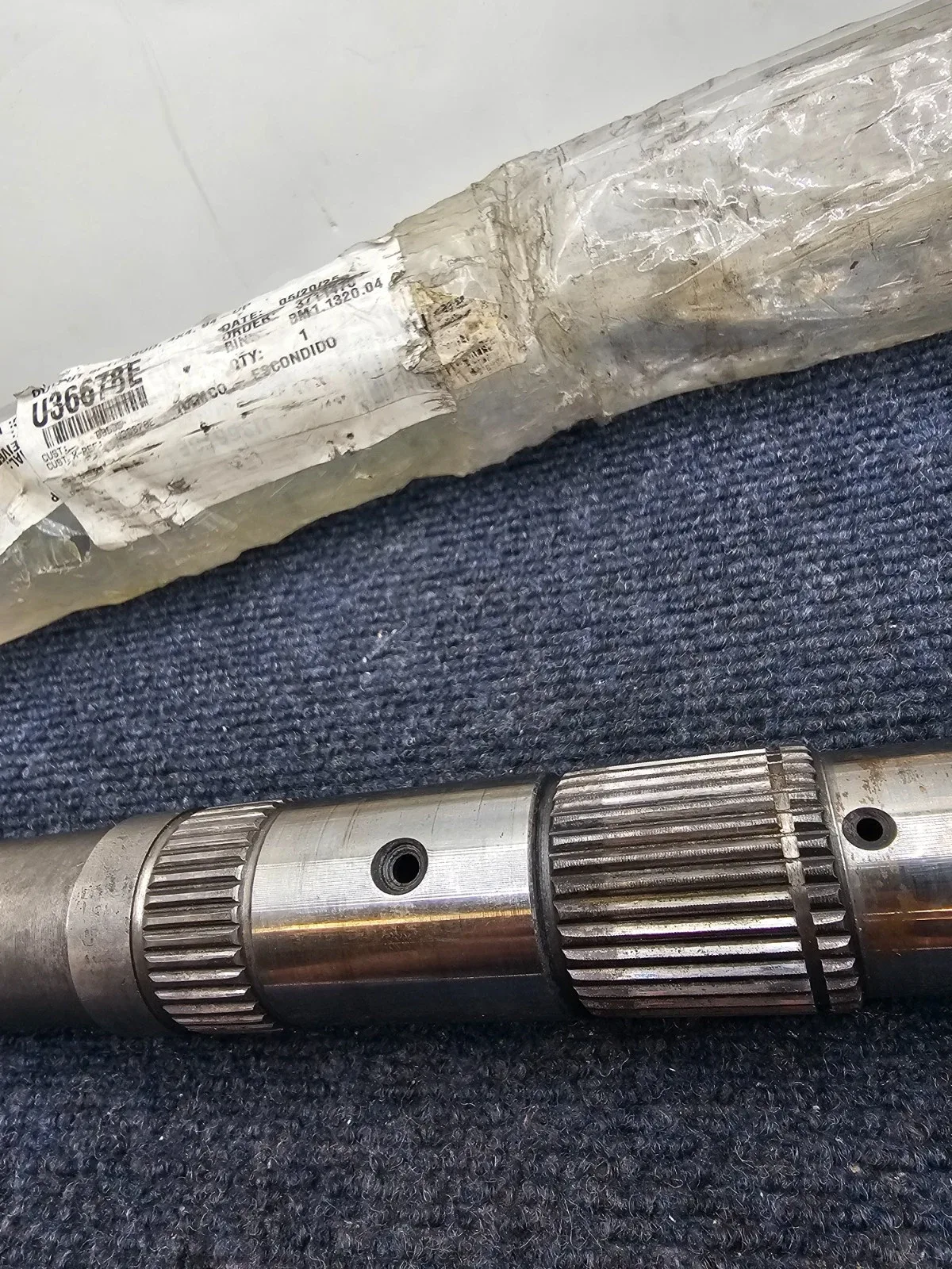 U36678E Output Shaft for 1994+ Ford Lincoln 4R100 4-Speed Automatic Transmission image 3