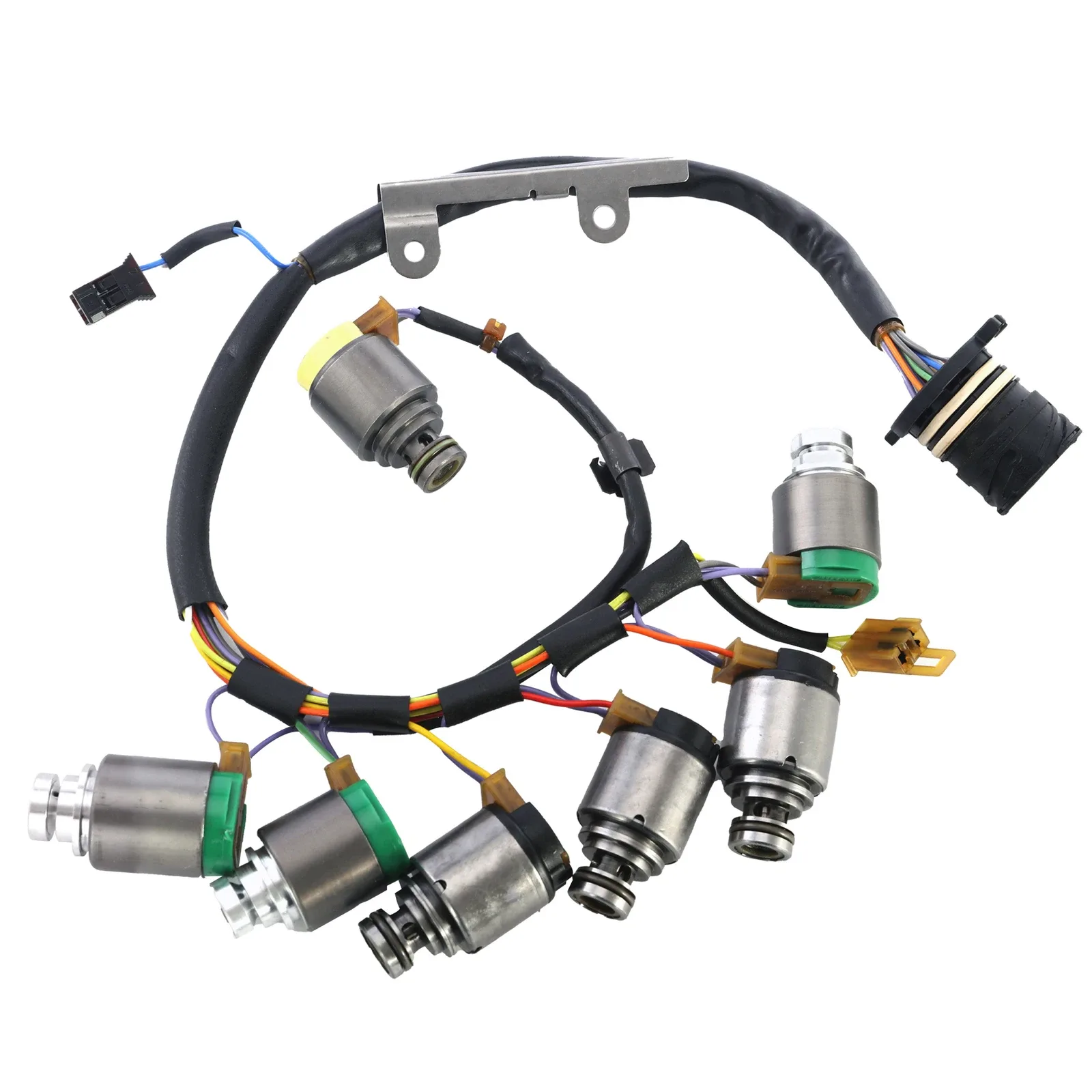 Fit For BMW 5HP19 Transmission Solenoids Kit With Internal Harness 0501316463 image 2