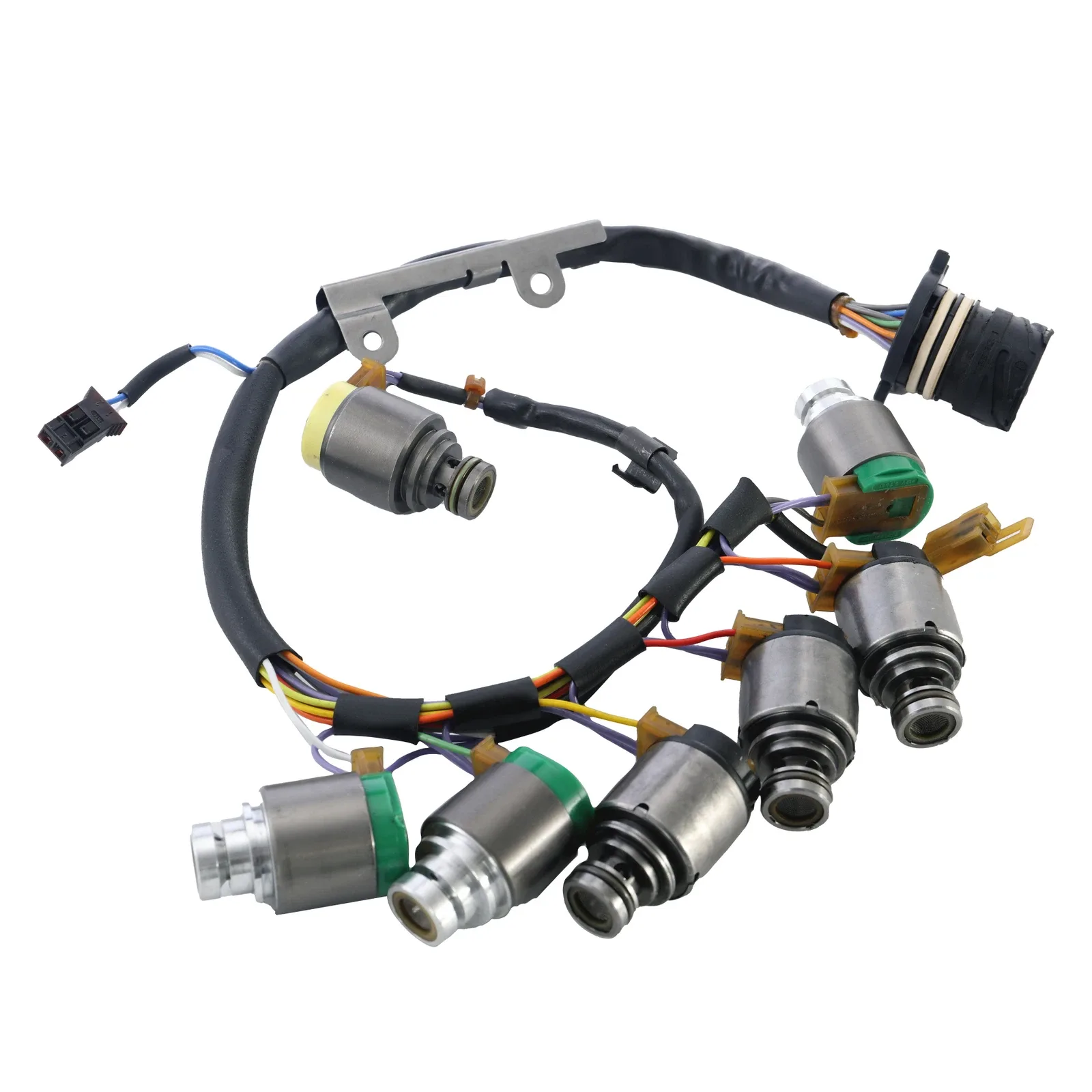 Fit For BMW 5HP19 Transmission Solenoids Kit With Internal Harness 0501316463 image 3