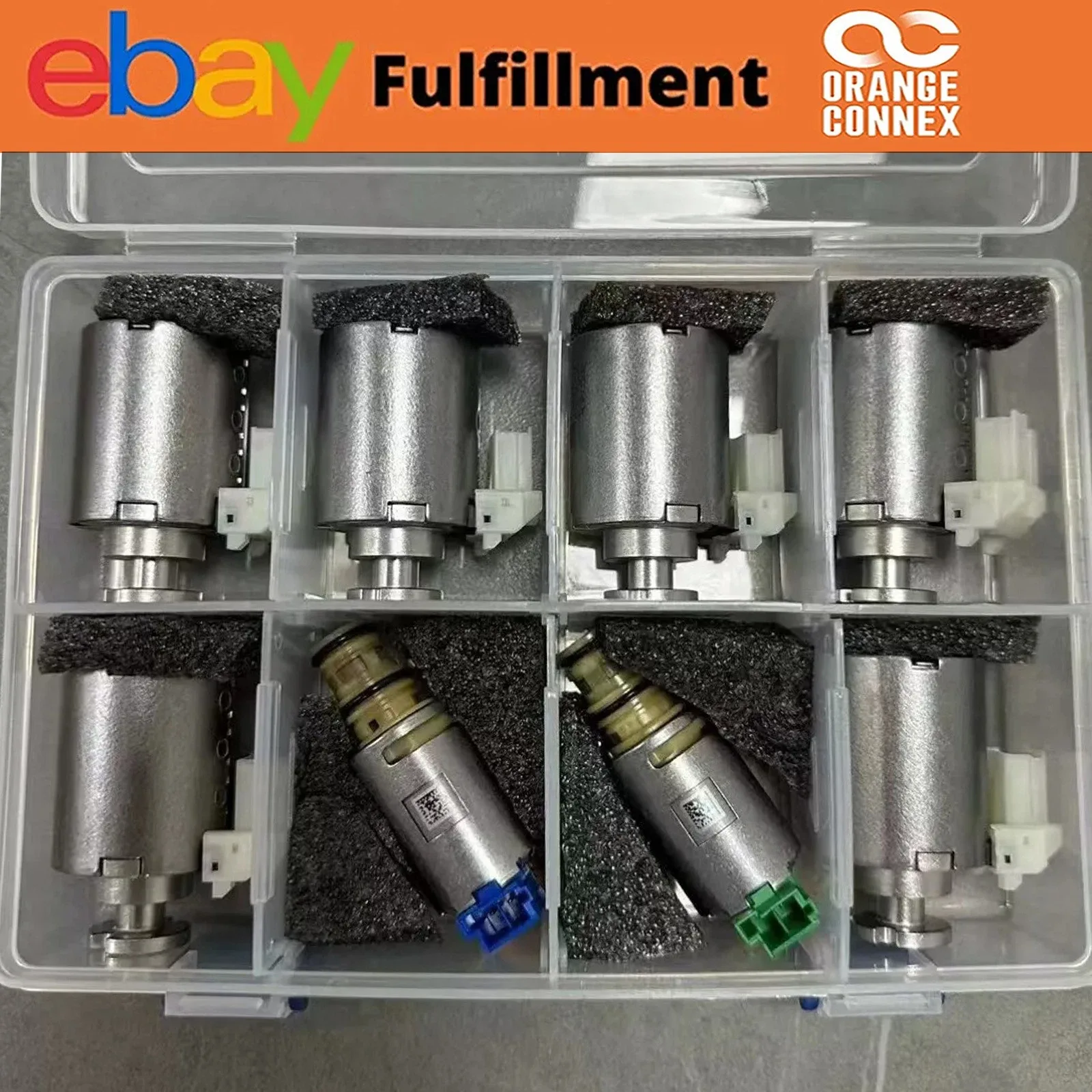 8-Piece Shift Solenoid Kit 10R60/10R80 for Ford & Lincoln - Part 10R60 10R80
