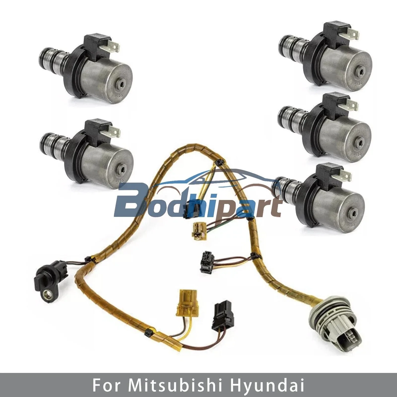 F4A41 F4A42 Transmission Shift Solenoid Kit with Harness For Mitsubishi Hyundai image 3