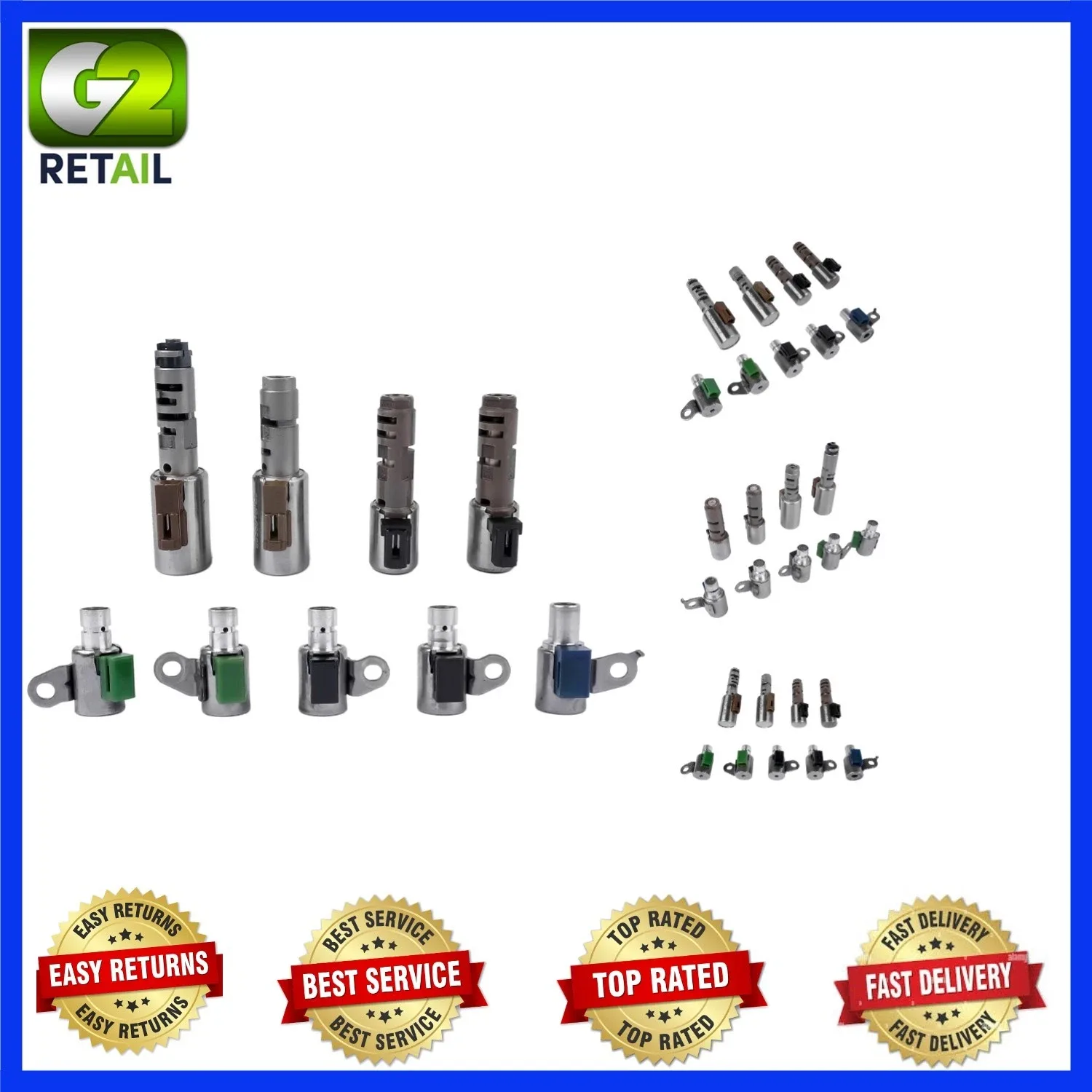 Efficient 9-Piece Solenoid Kit for 2005-2011 Lexus GS300/S300 Transmission