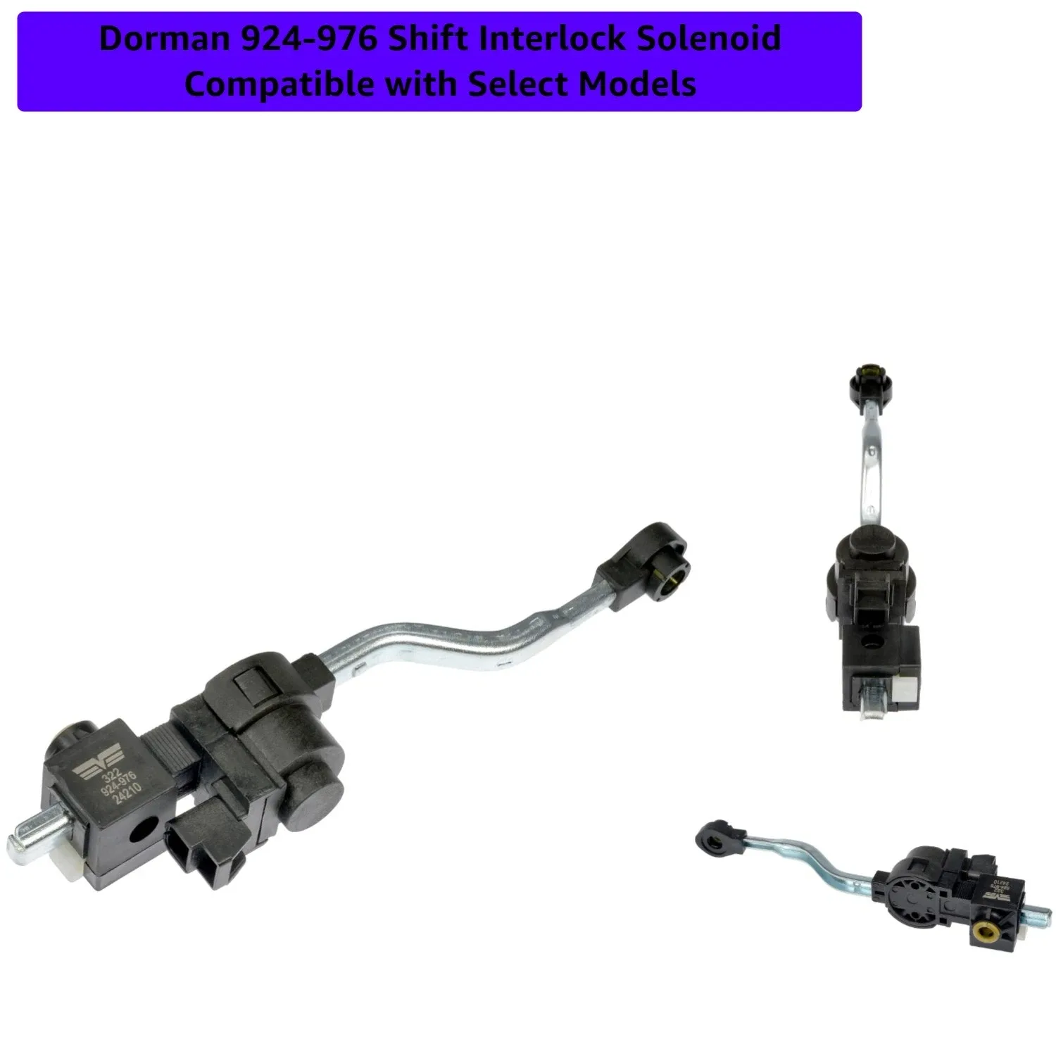 Shift Interlock Solenoid Compatible with Select Models