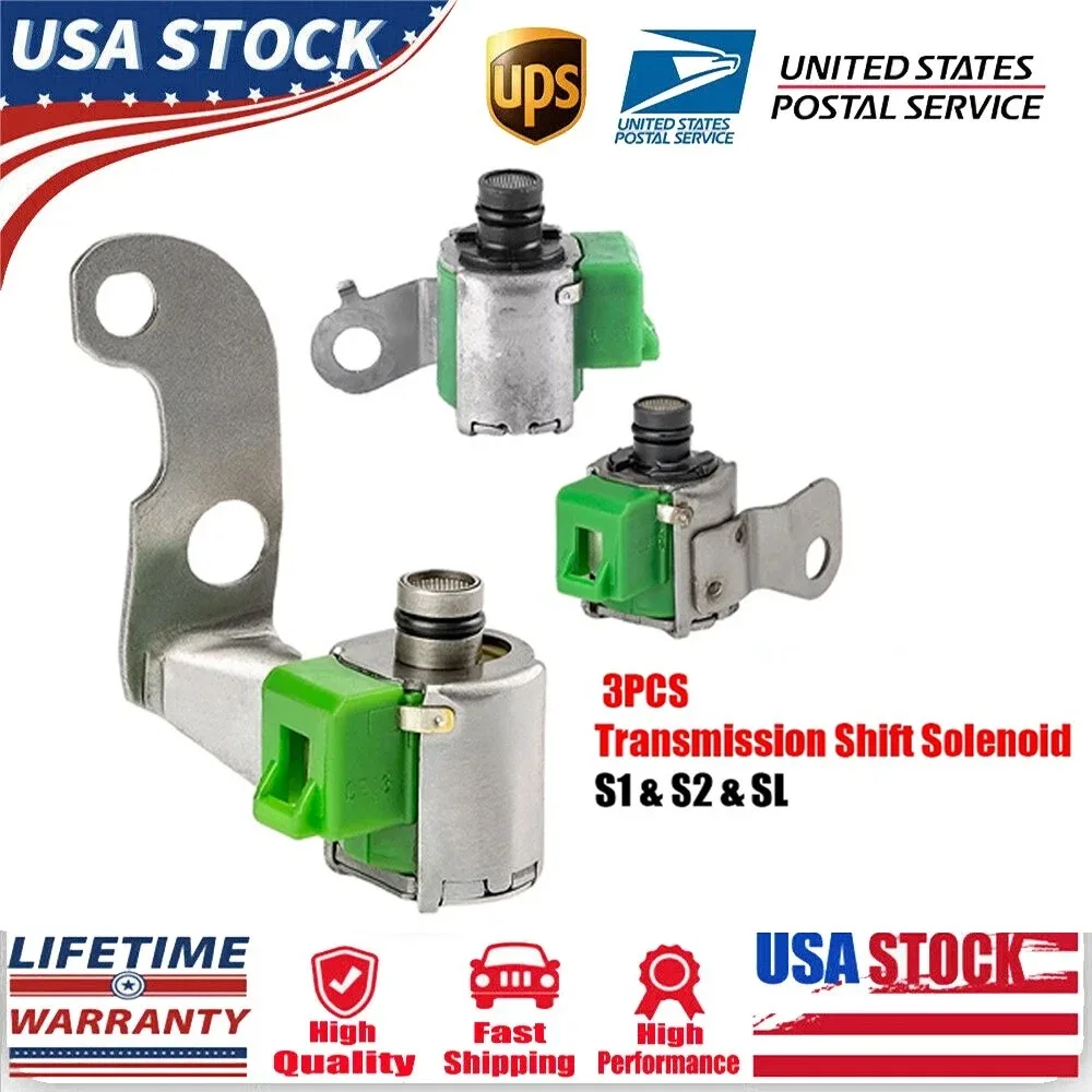 2003-2006 Toyota Corolla / Matrix Transmission Shift Solenoid Set S1 S2 SL 35250-12020/12030/12010