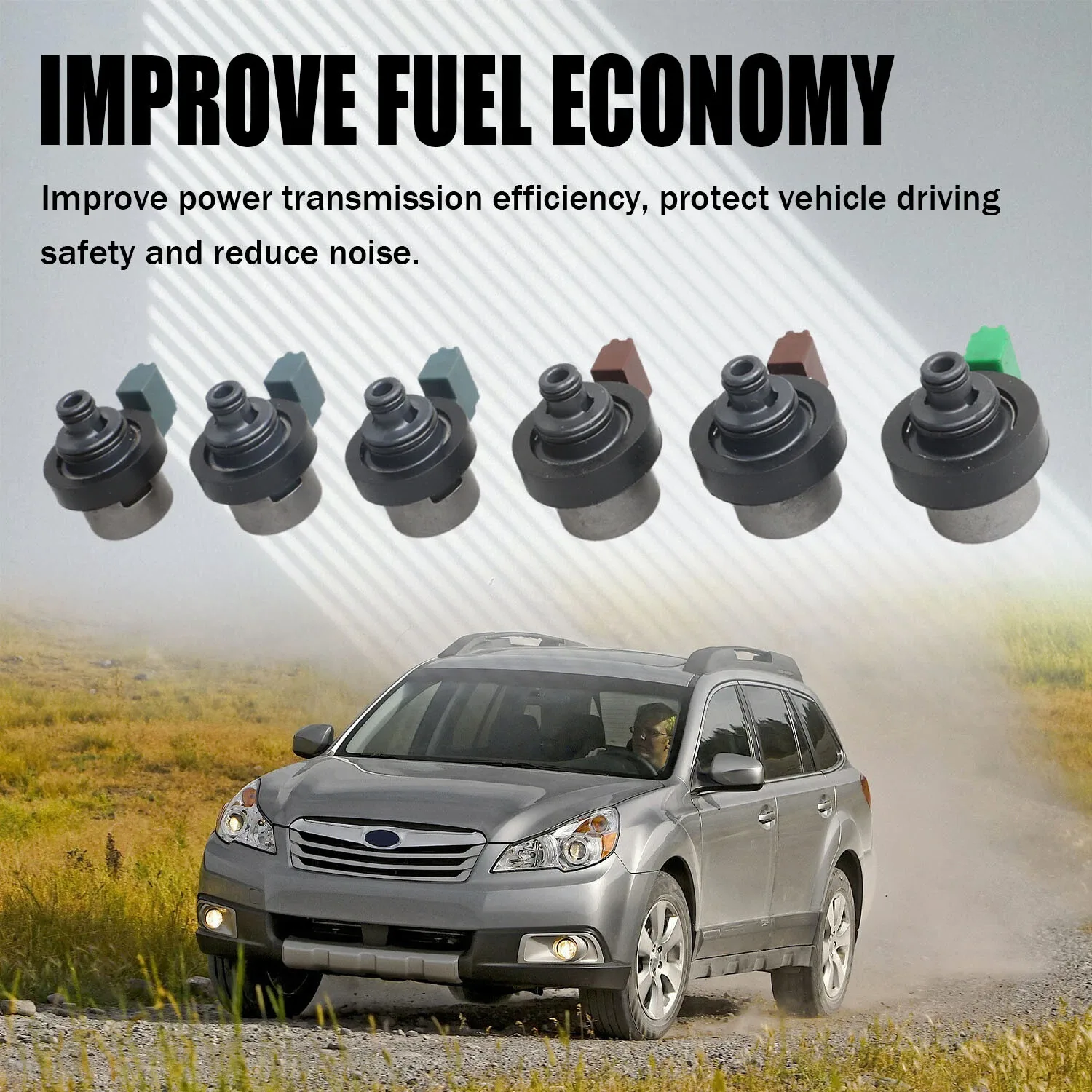 Subaru Forester / Outback 2.5L 4EAT Transmission Solenoid Kit MPN 31939AA052 image 3