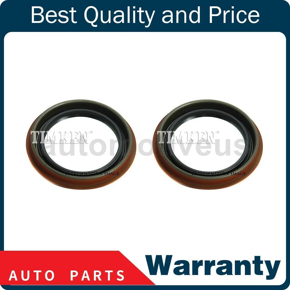 Outer Automatic Transmission Output Shaft Seal 2 X Timken For Dodge 1991-1991