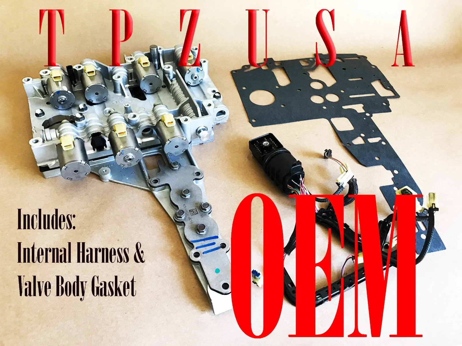 2003-2016 Ford F550 Super Duty 5R110W Valve Body Kit - MPN 5R110W