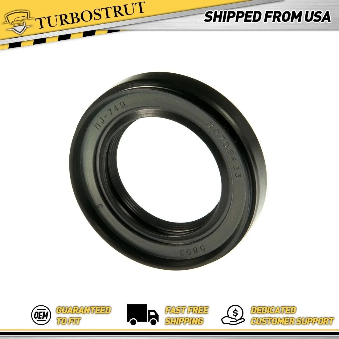 1 Manual Transmission Output Shaft Seal For 1991 1992 Dodge Stealth 3.0L