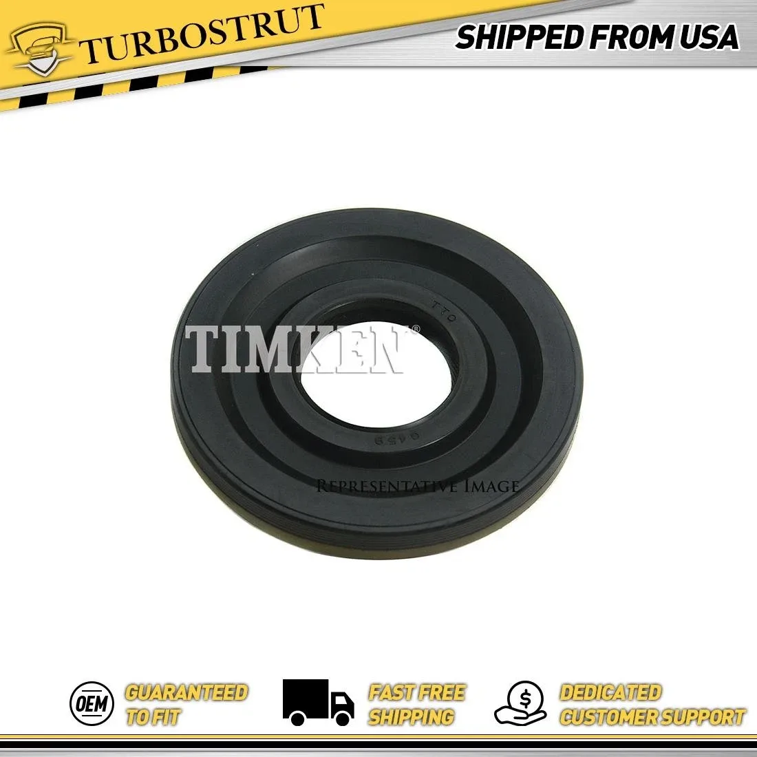 1 Rear Manual Transmission Output Shaft Seal For 1988 1989 1991 Chevrolet K1500