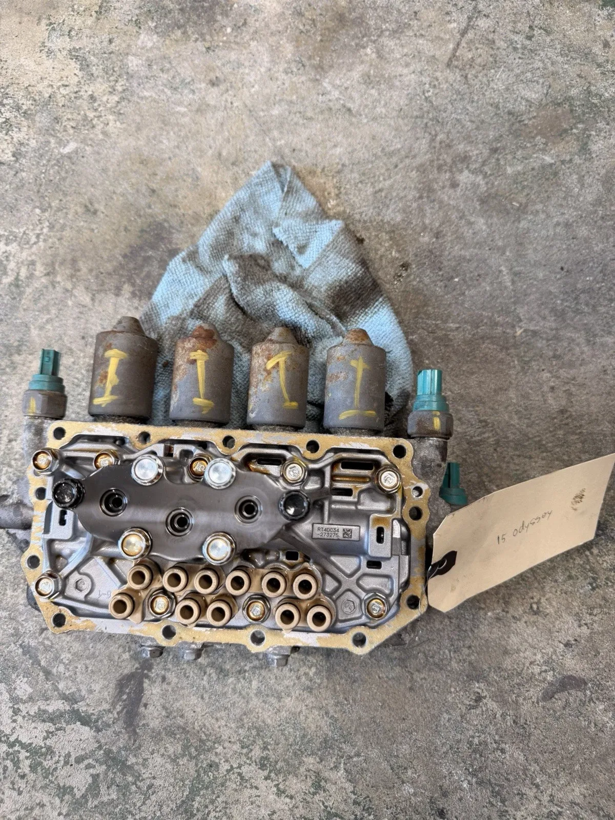 Honda/Acura Transmission Shift Solenoid Control Valve Body Unit image 2