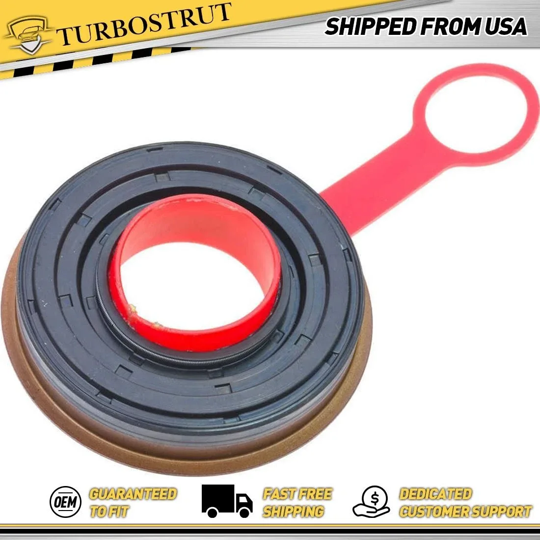 1 Left Auto Trans Output Shaft Seal For 2008-2016 Buick Enclave 3.6L