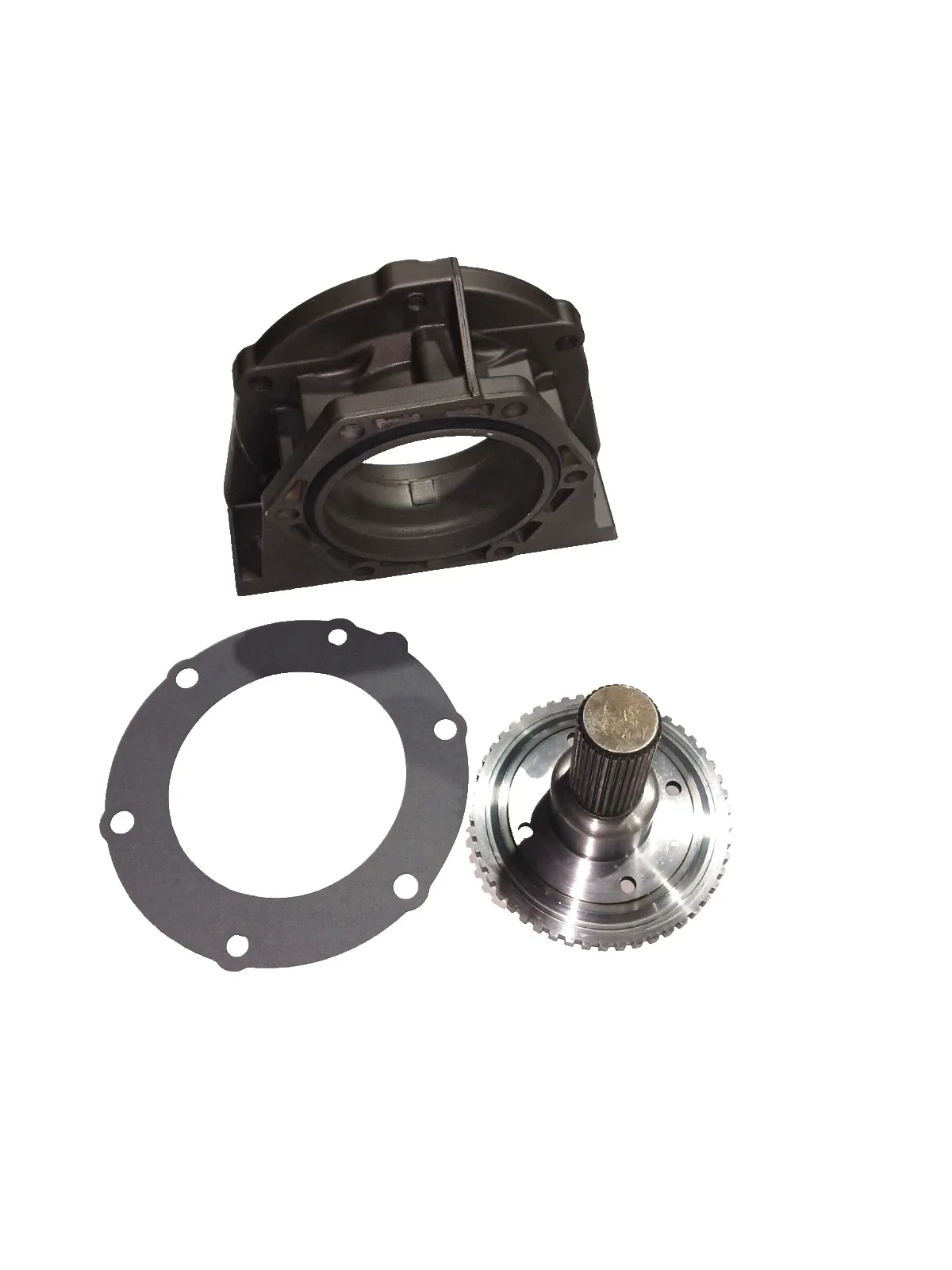 4L80E TRANSMISSION 4X4 ALUMINUM HOUSING W/ OUTPUT SHAFT W/ LUBE HOLE 1991 - 1996 image 3