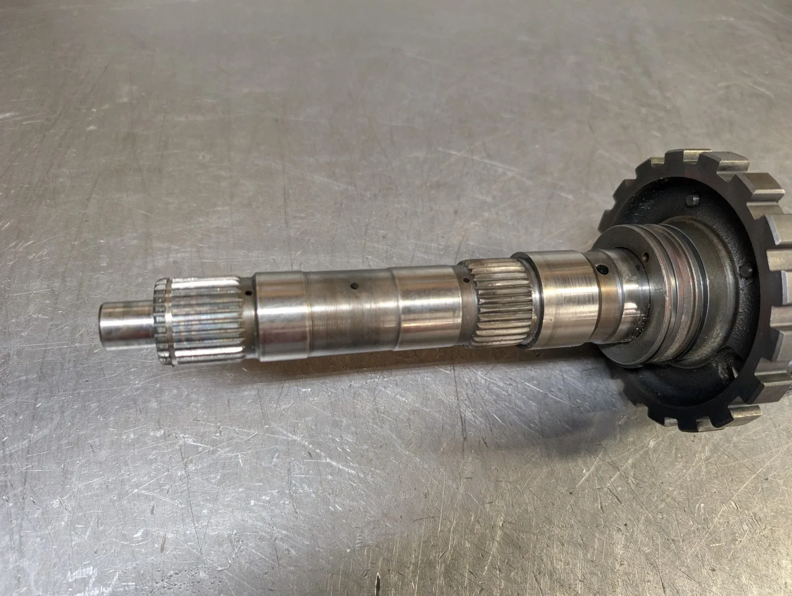 727 Torqueflite output shaft 1976-93 2x4 for 18.5-inch tail housing image 2