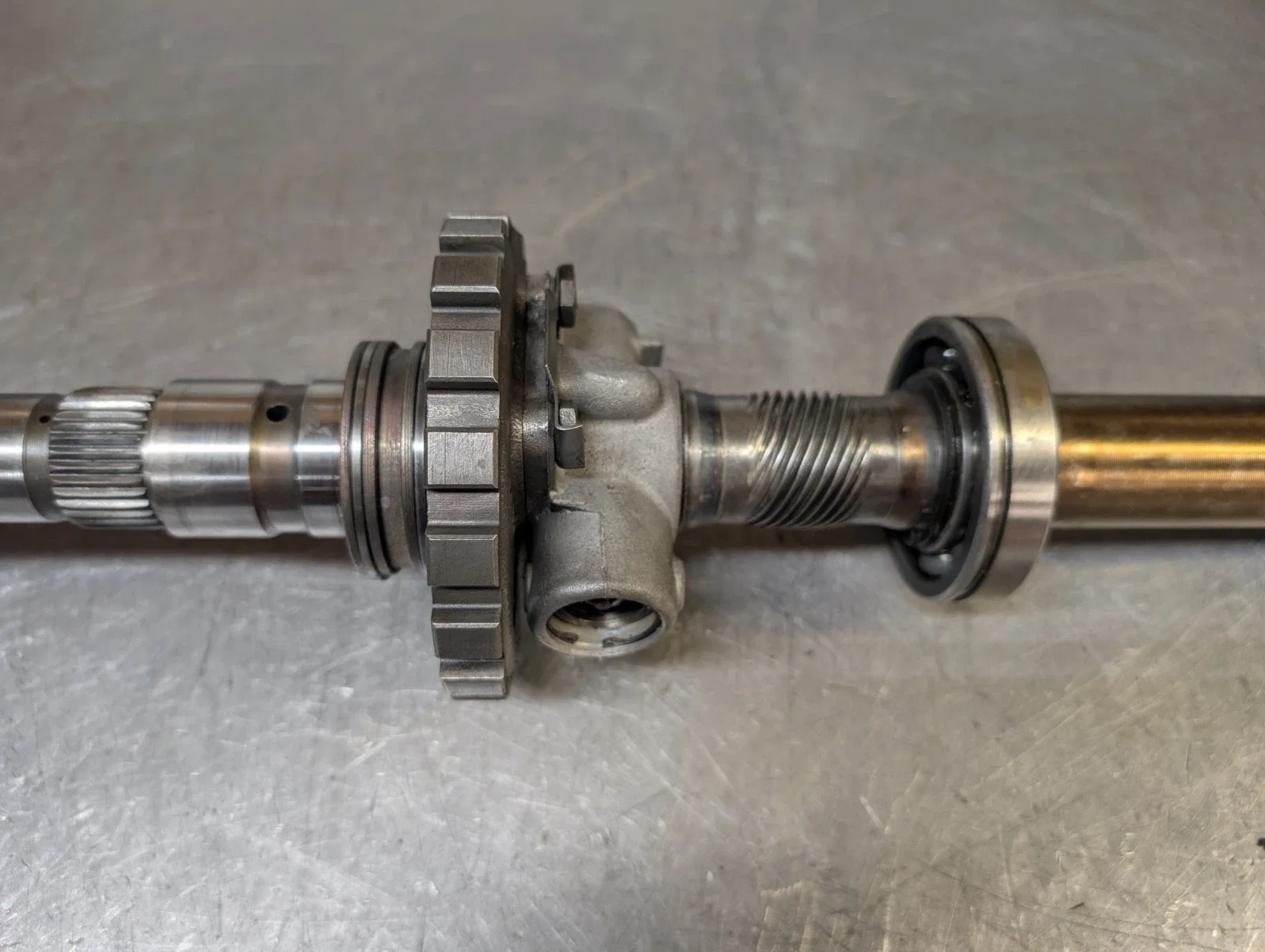 727 Torqueflite output shaft 1976-93 2x4 for 18.5-inch tail housing image 3